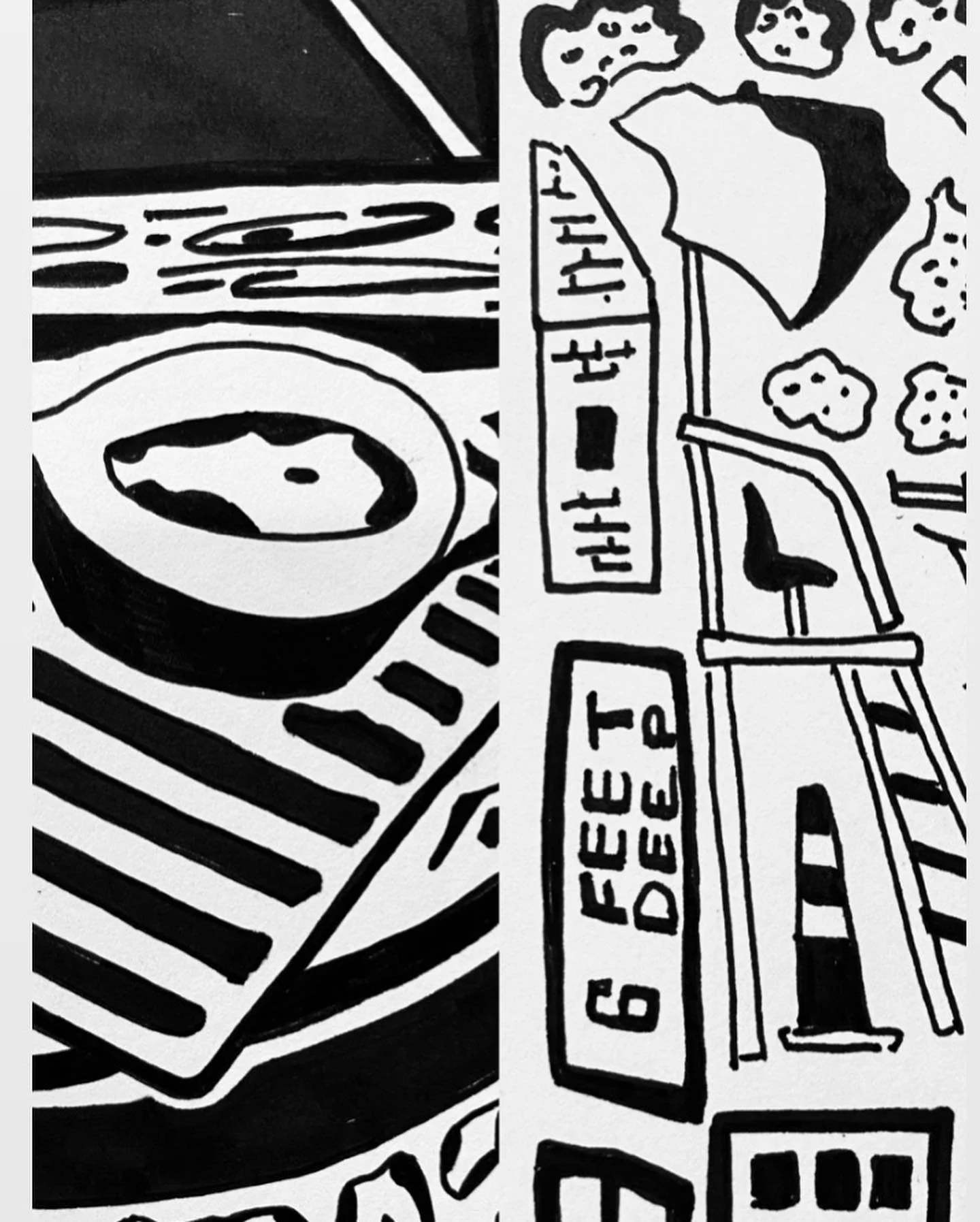 Vignettes from this summer

Cooking over the campfire for a sweet friend&rsquo;s birthday 

A relaxing afternoon at Banneker Pool

#202creates #dcartist #prismacolor #abstractart #draweveryday #instaartist #bw