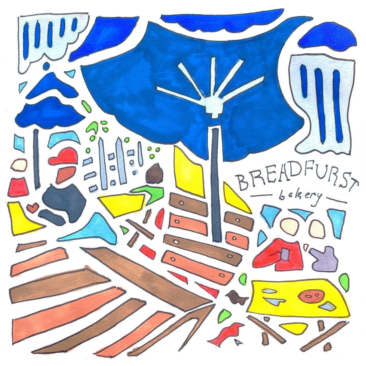 Breakfast at Breadfurst

Finally got around to coloring this one in :) from a lovely morning sitting out on the @breadfurst patio. Always a treat to enjoy a tasty pastry and beverage from their bakery. 🥐☕️

#202creates #dcartist #prismacolor #abstra