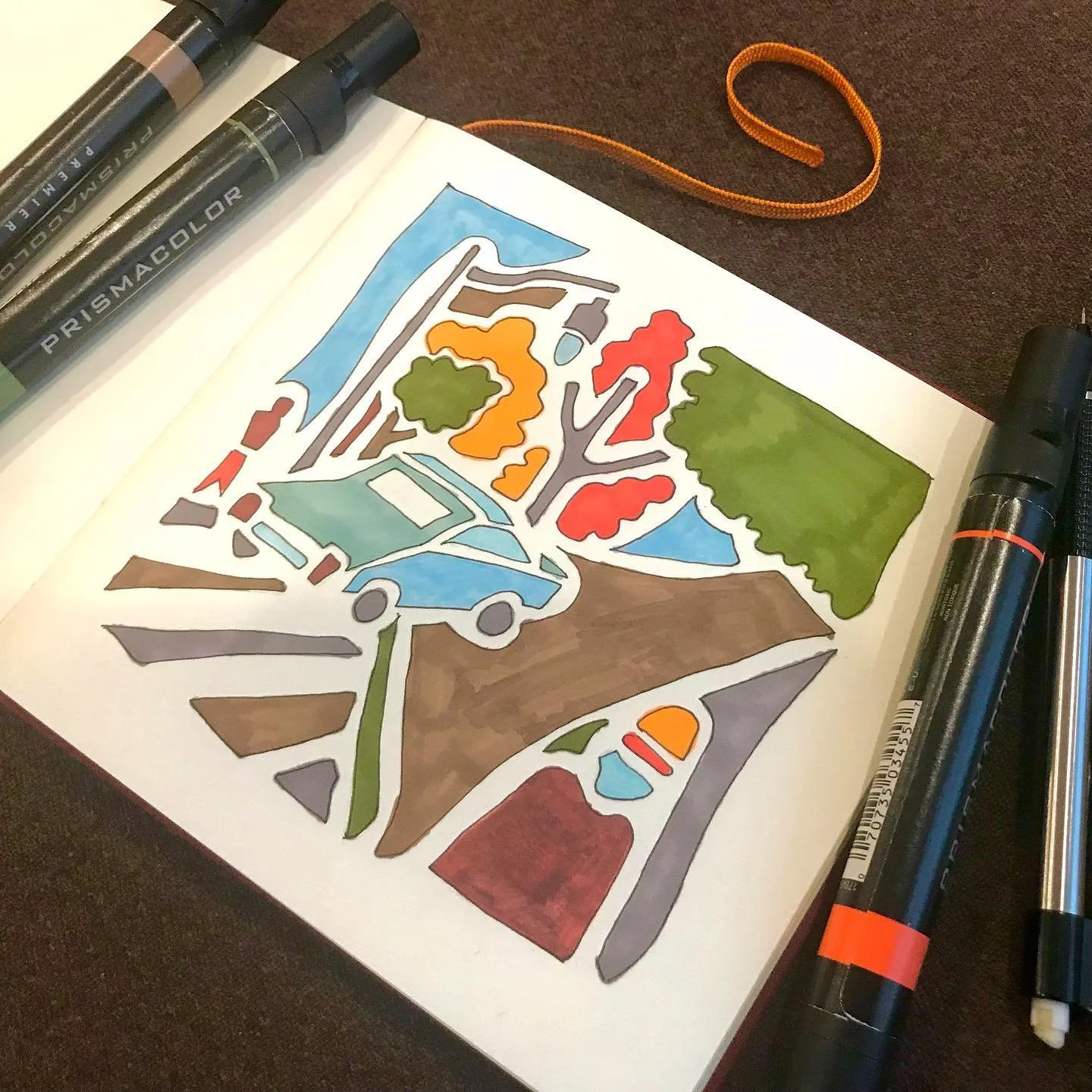 Sunday doodles

Scenes from the weekend 🍂🍁 

#acreativedc #202creates #dcartist #prismacolor #abstractart #draweveryday #instaartist