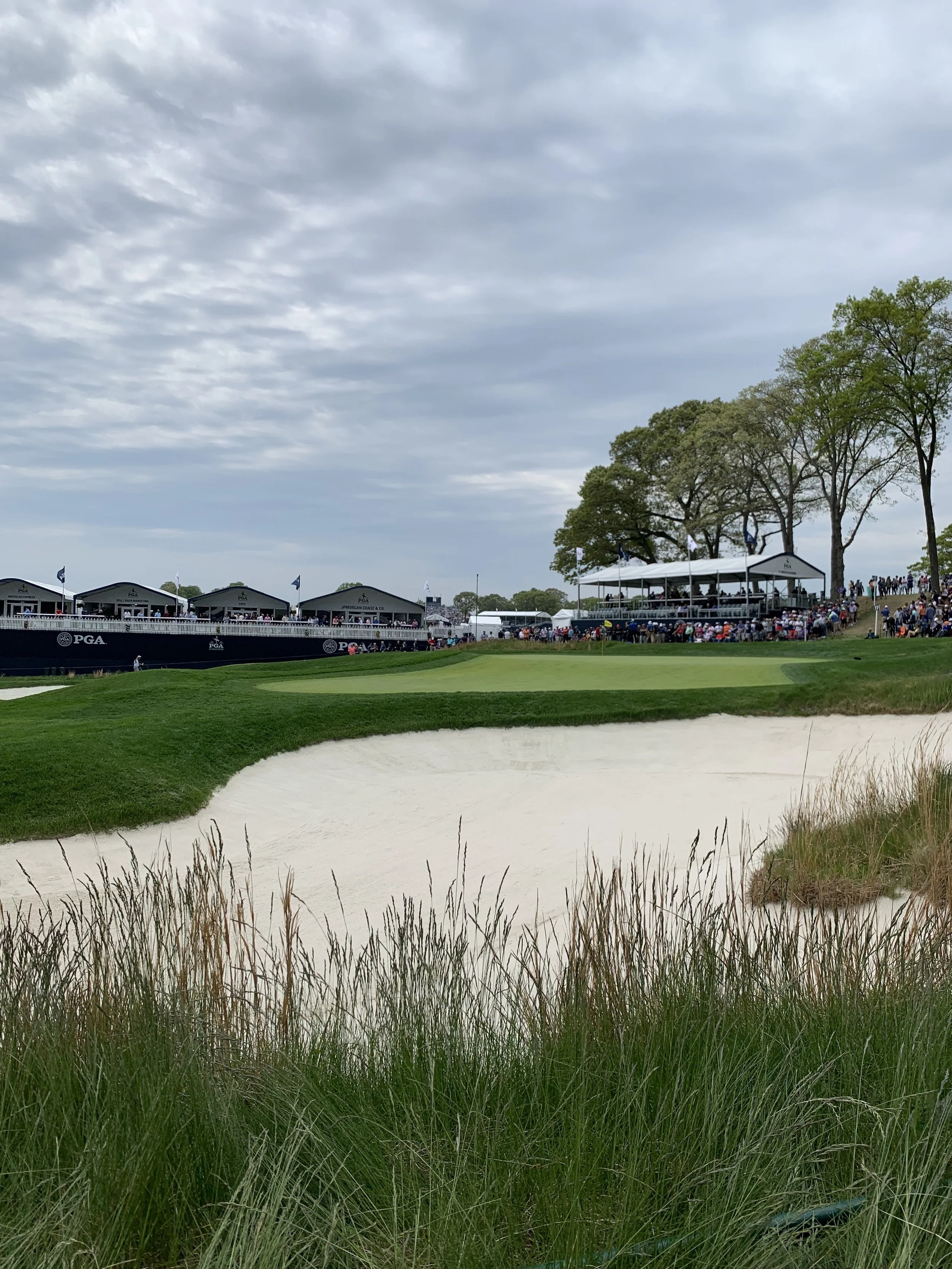 PGA Bethpage Michigan Hand Bunker.JPG