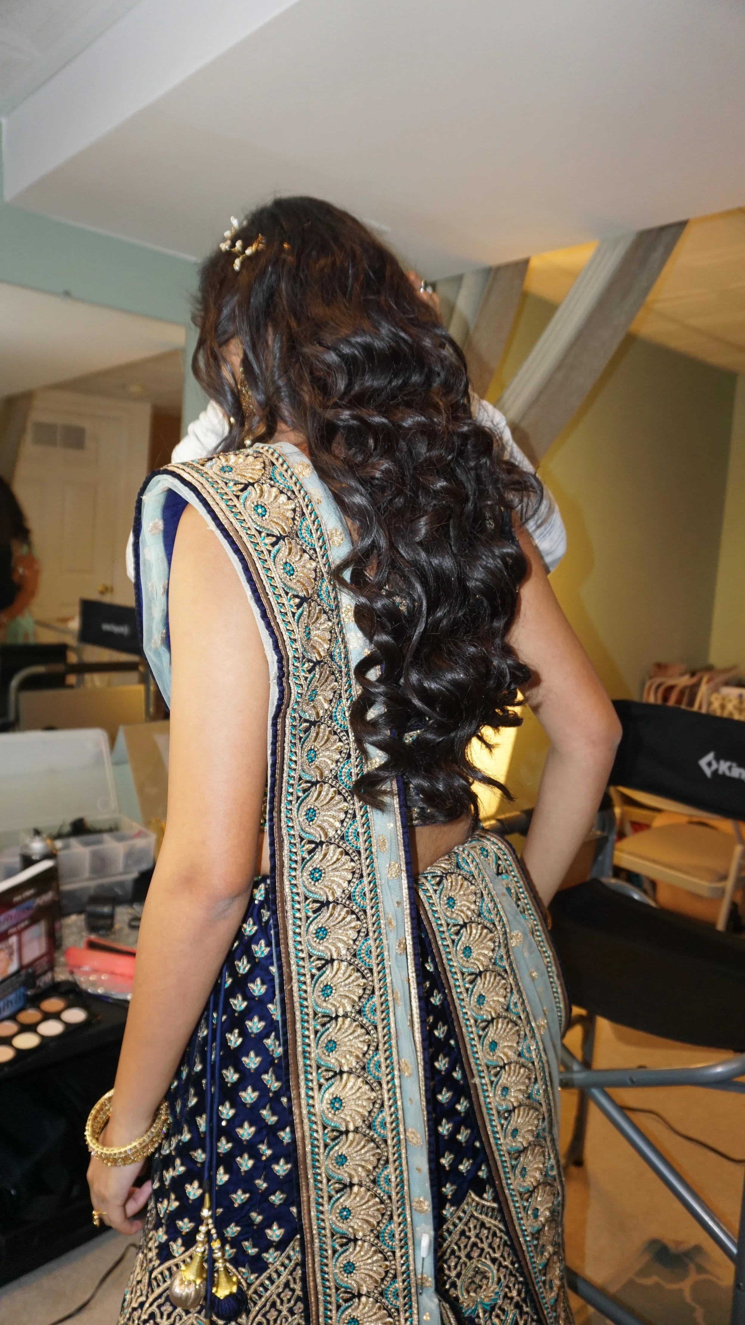 Indian hair styling