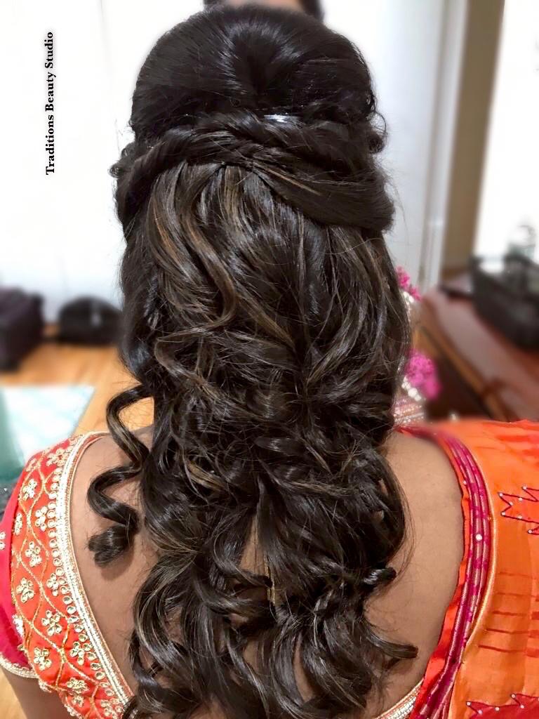 Indian hair styling