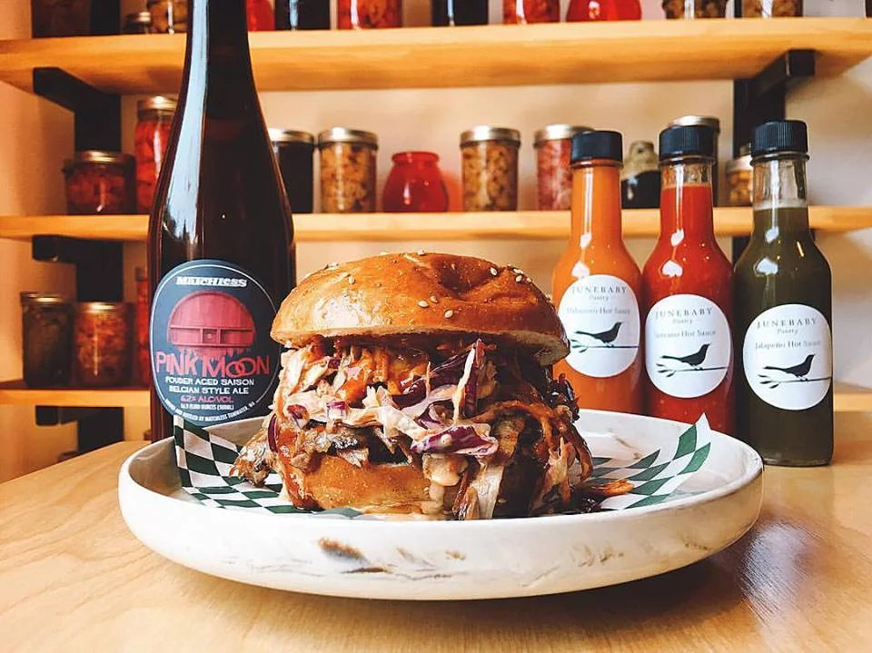 Salt & Pepper Brisket Sandwich
