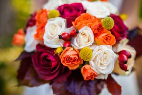 Fall Wedding Arrangement