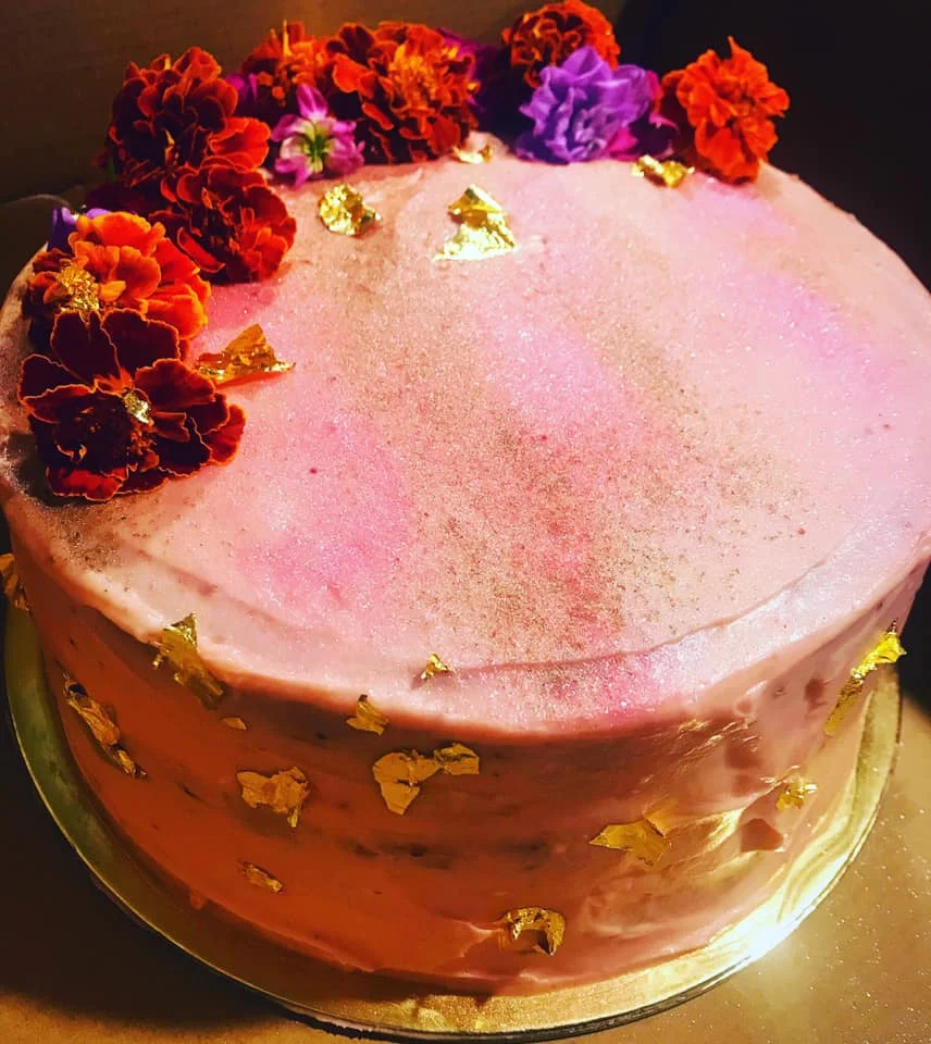 Vanilla Bean Birthday Cake