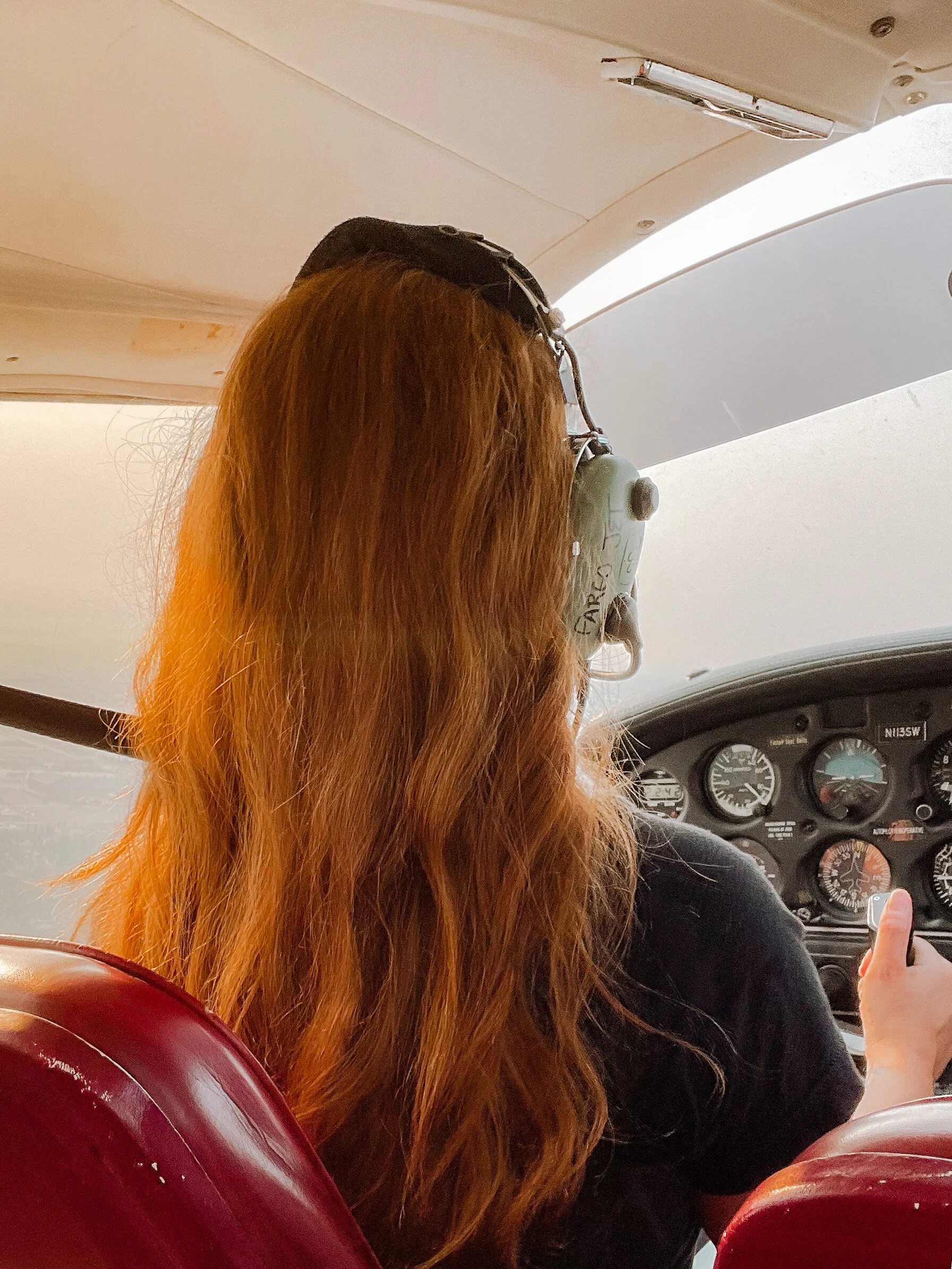 ✈ I flew a plane!