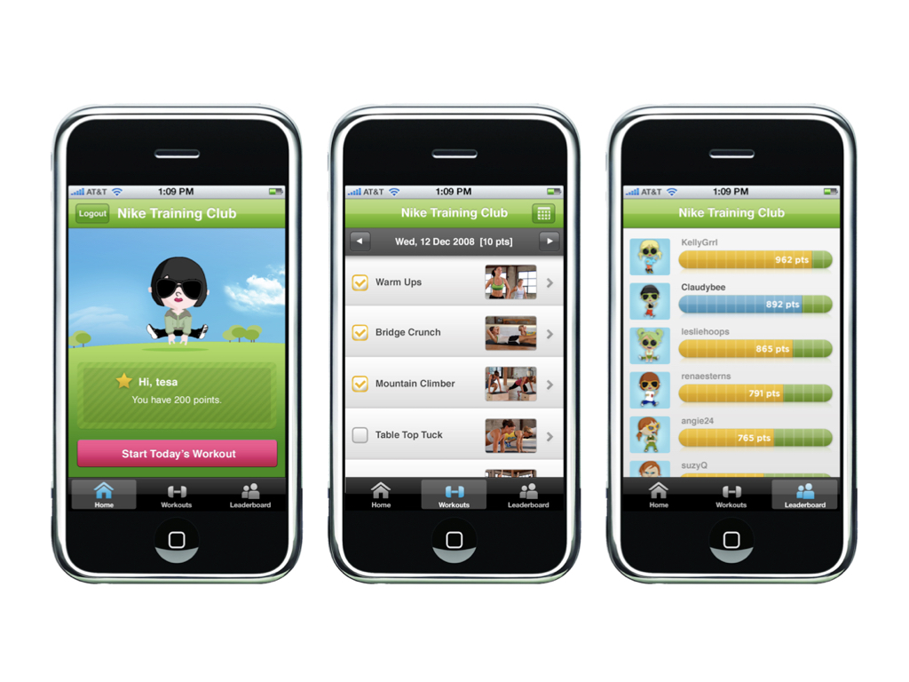 Nike+ Training Club Beta Launch 2009