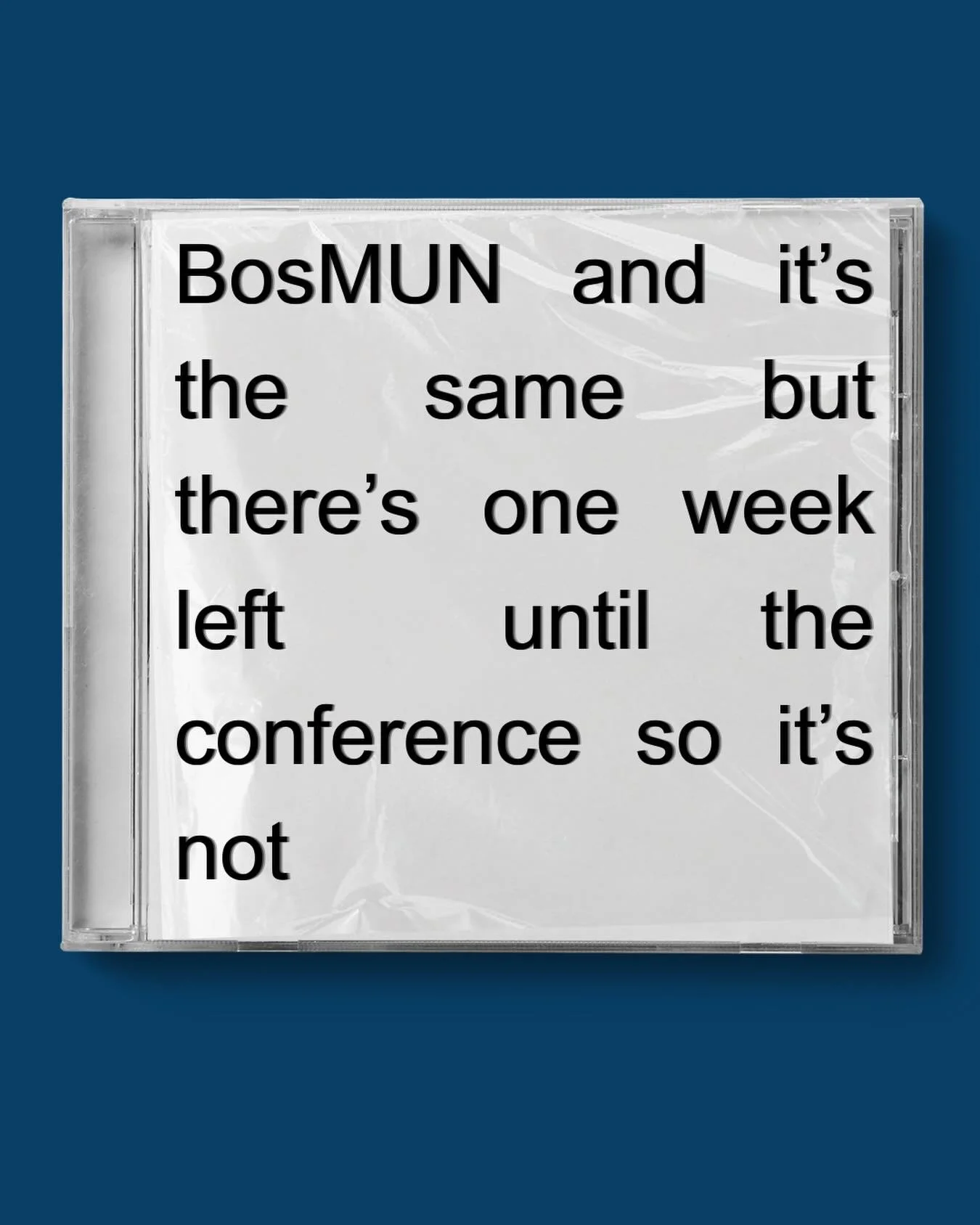 Reminder to staff BosMUN! Boston University&rsquo;s premier high school model united nations conference. link in @bosmun_xxv bio!
