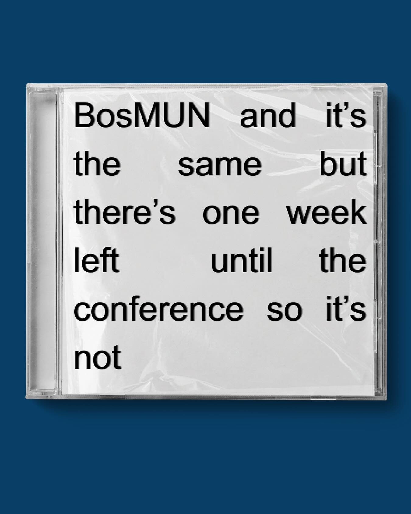 Reminder to staff BosMUN! Boston University&rsquo;s premier high school model united nations conference. link in @bosmun_xxv bio!