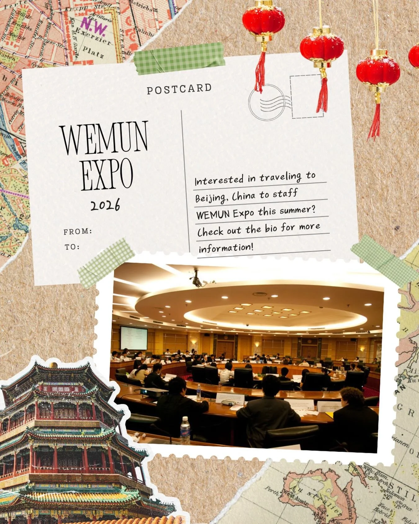 WEMUN is an exciting opportunity for Boston University Model U.N. students to travel to China and chair at the WEMUN EXPO. WEMUN is a conference hosted by WELAND+ International&nbsp;August 7-10&nbsp;at the Beijing International Convention Center.&nbs