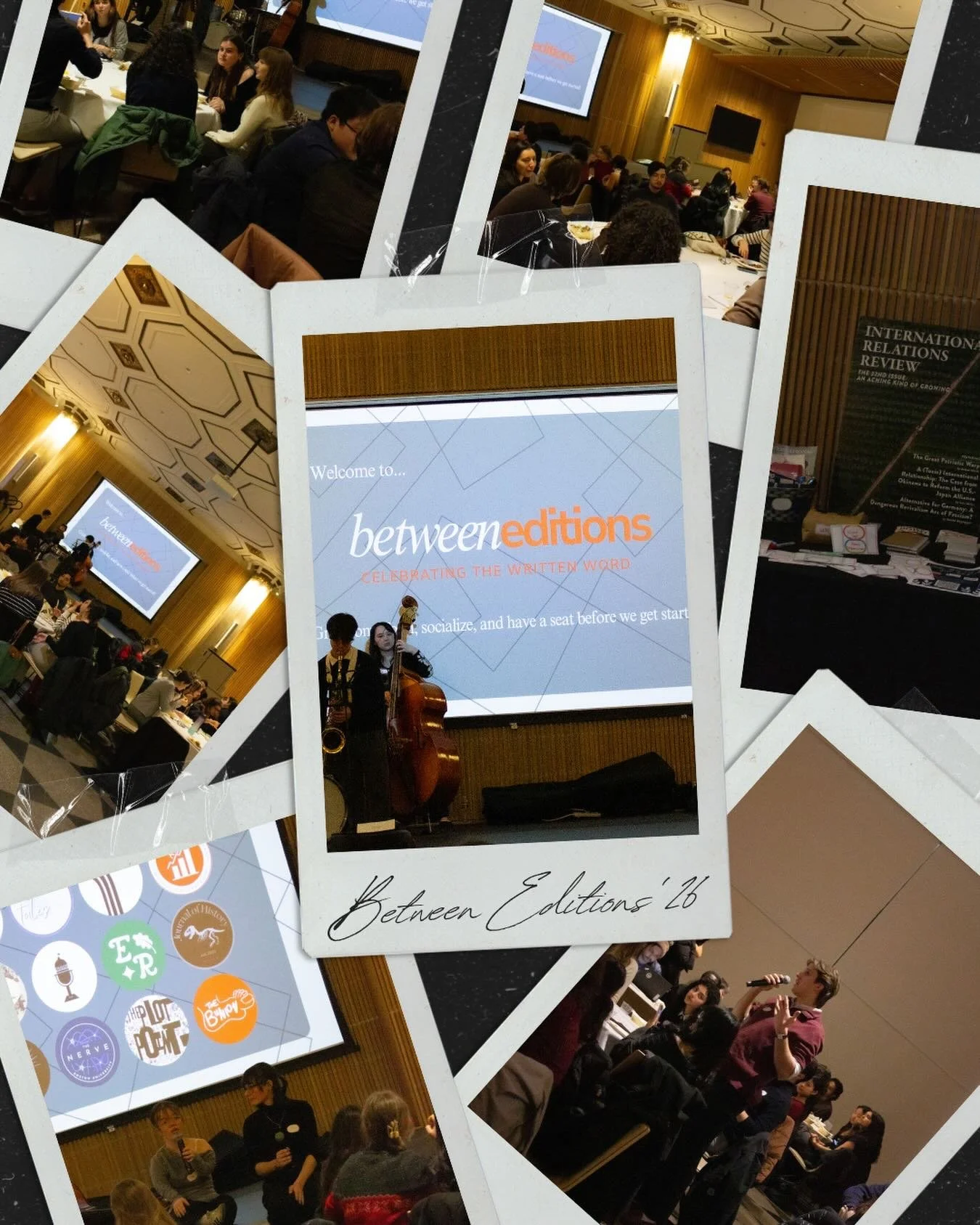 Thank you to all who attended the first annual Between Editions! Hosted by our lovely International Relations Review Editor in Chief, Cristell Bacilio. It was amazing to learn about to the different journals around campus! See you all next year!