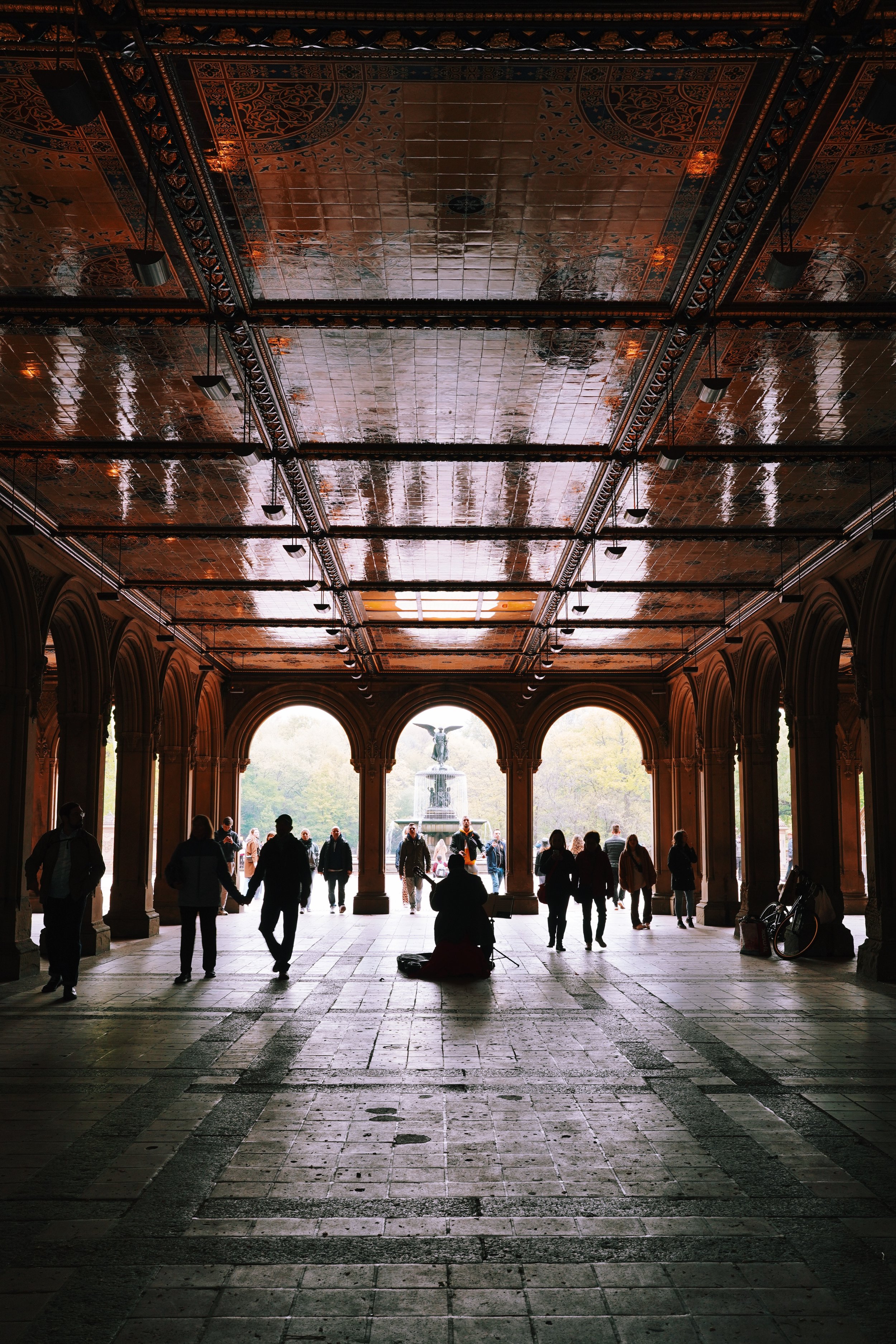 Central Park's Bethesda Terrace Arcade - EverGreene