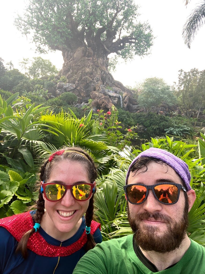 16. Spotted the tree of life in Animal Kingdom