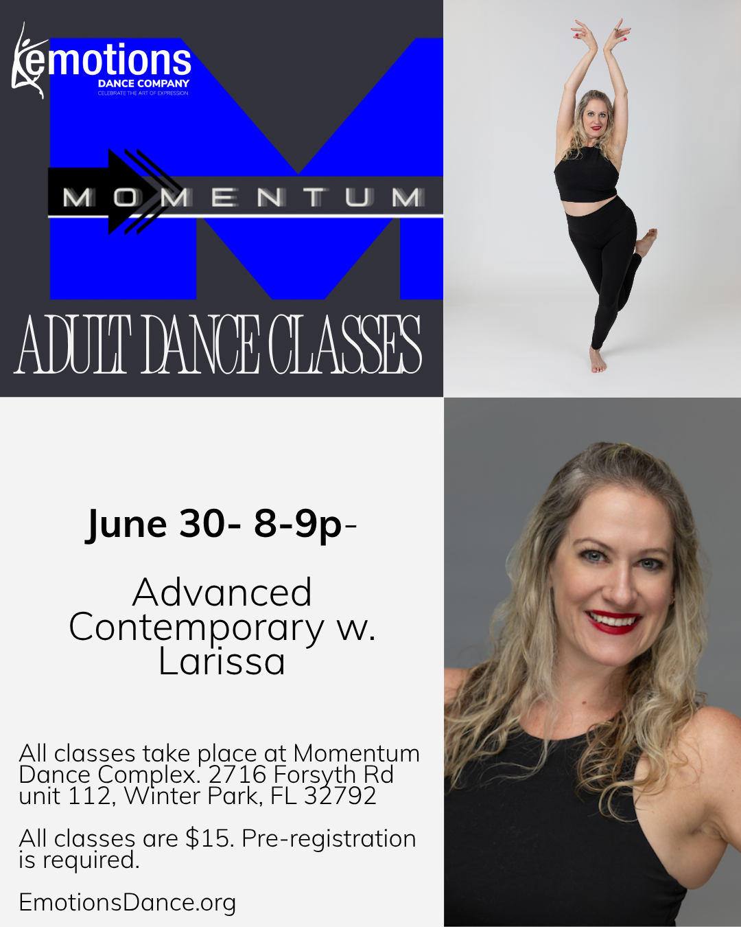Adult Advanced Contemporary
