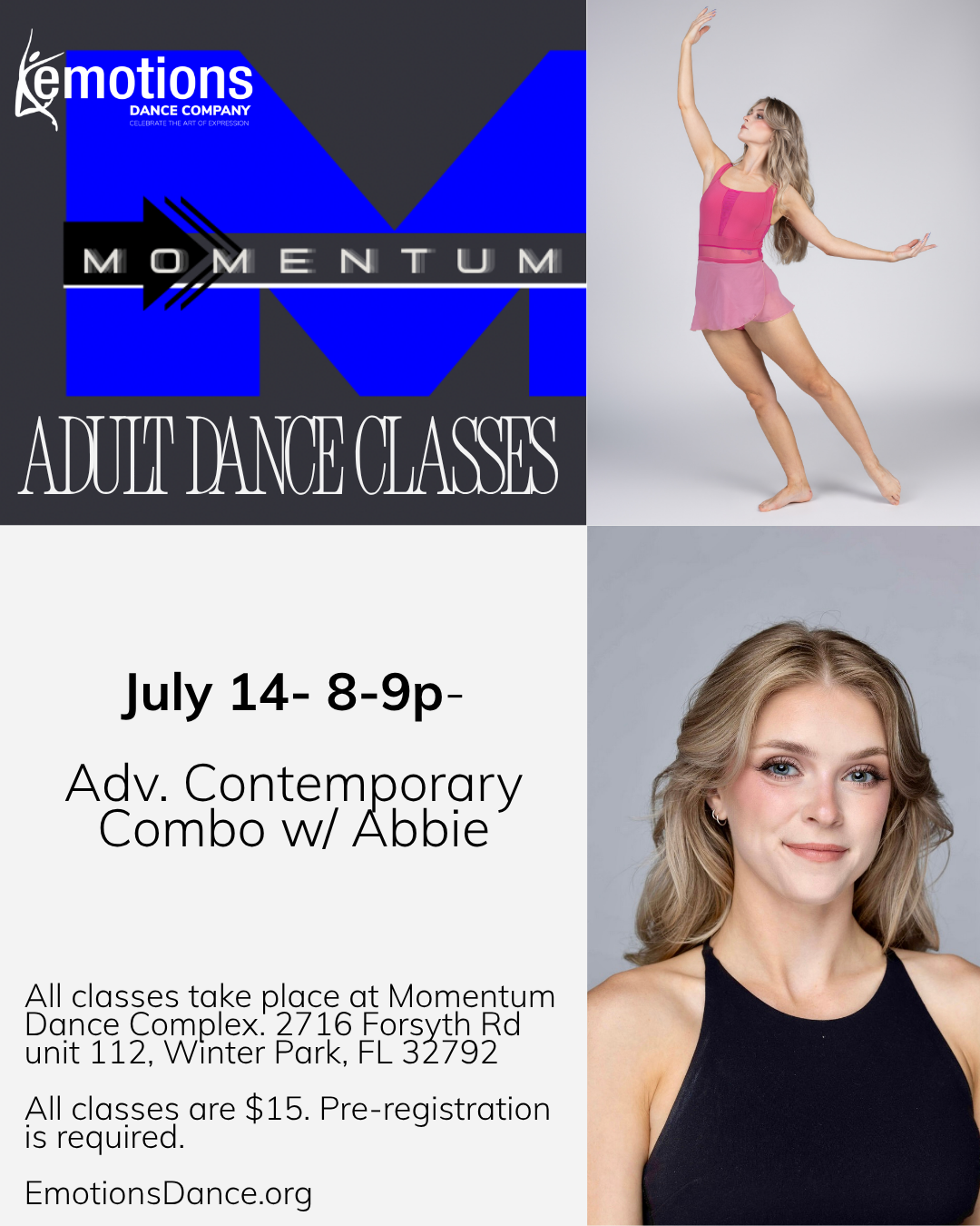 Adult Adv. Contemporary Combo