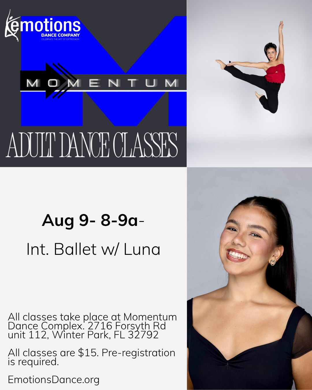 Adult Int. Ballet