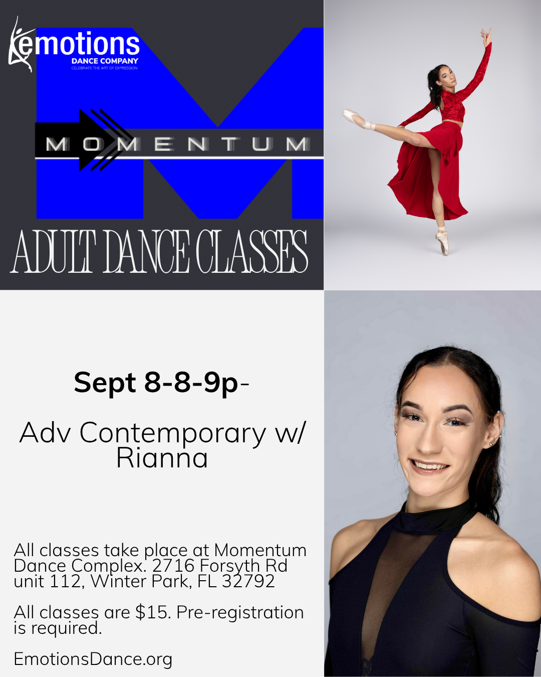 Adult Advanced Contemporary