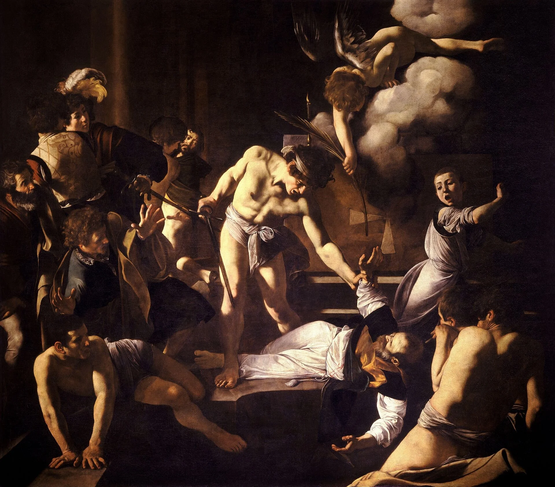 The Martyrdom of St. Matthew by Caravaggio (1599-1600)