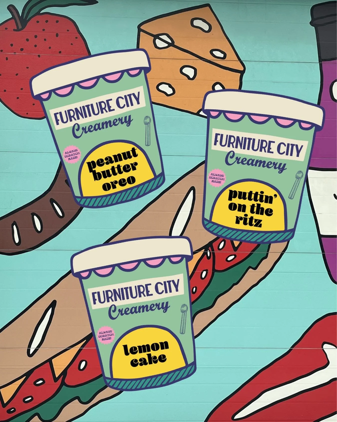 🎉 BIG NEWS 🎉
You can now find our ice cream at Kingma&rsquo;s Market!

To say we&rsquo;re excited for this opportunity would be an understatement. If you&rsquo;re craving Peanut Butter Oreo, Puttin&rsquo; on the Ritz, or Lemon Cake (yes, really 😉)