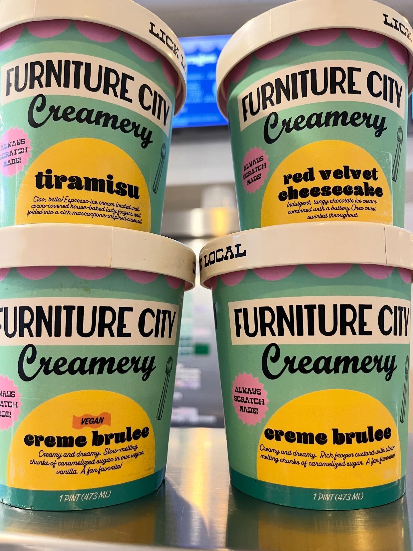 Roses are red.
Ice cream is sweet.
Skip the stress &mdash; we&rsquo;ve got your Valentine&rsquo;s treat ❤️

Red Velvet Cheesecake, Tiramisu, Cr&egrave;me Br&ucirc;l&eacute;e (and Vegan Cr&egrave;me Br&ucirc;l&eacute;e!) are stocked and ready to impre