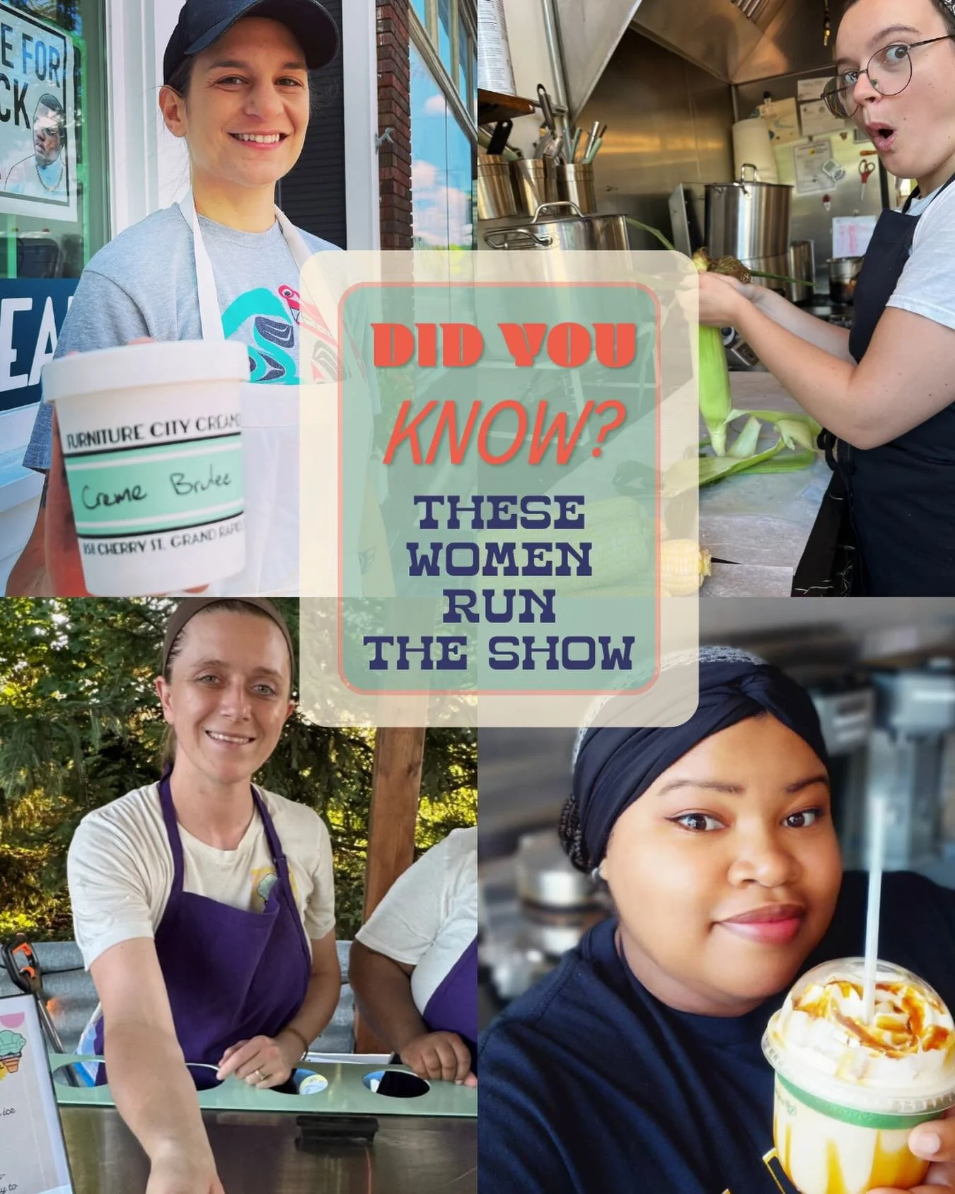 This birthday week, we want to take a moment to shout out the four women who show up for us every single day. 🎂

We are owned AND operated by women &mdash; and these four bad a** women are proof of what that really means.

Clockwise from the left &m