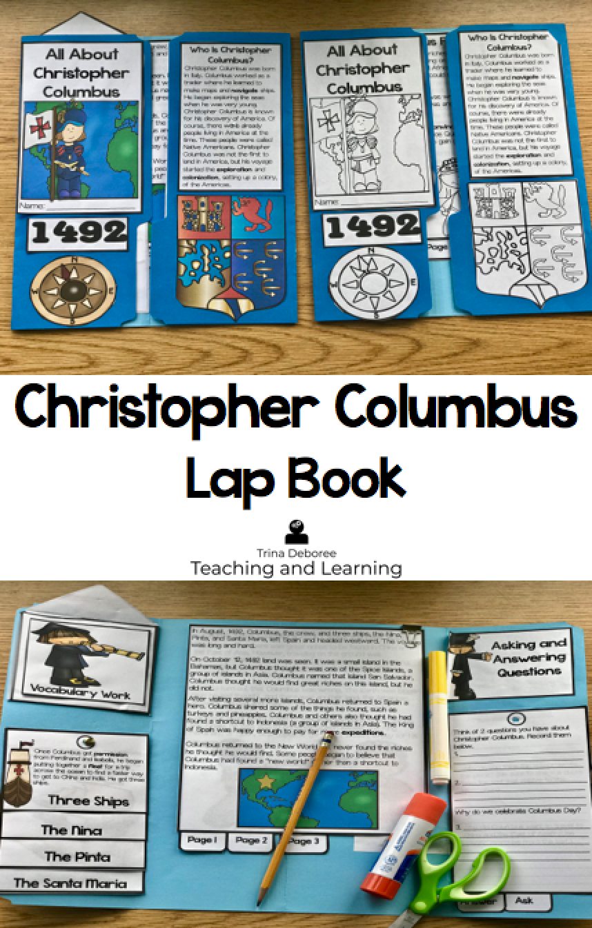 How to Create a Columbus Day Activity for Kids - Teaching Blog