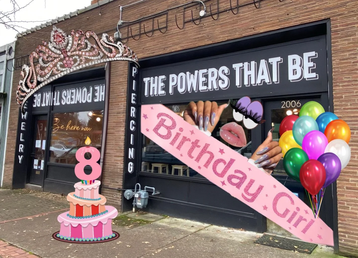 🥳🎂🎉today is our 8th birthday🎉🎂🥳

That&rsquo;s right! Today The Powers That Be turns a whole 8 years old!🥹🫶🏽

We&rsquo;re all in our feelings today reflecting on all the last 8 years have given us. Wonderful clients, being a part of special m
