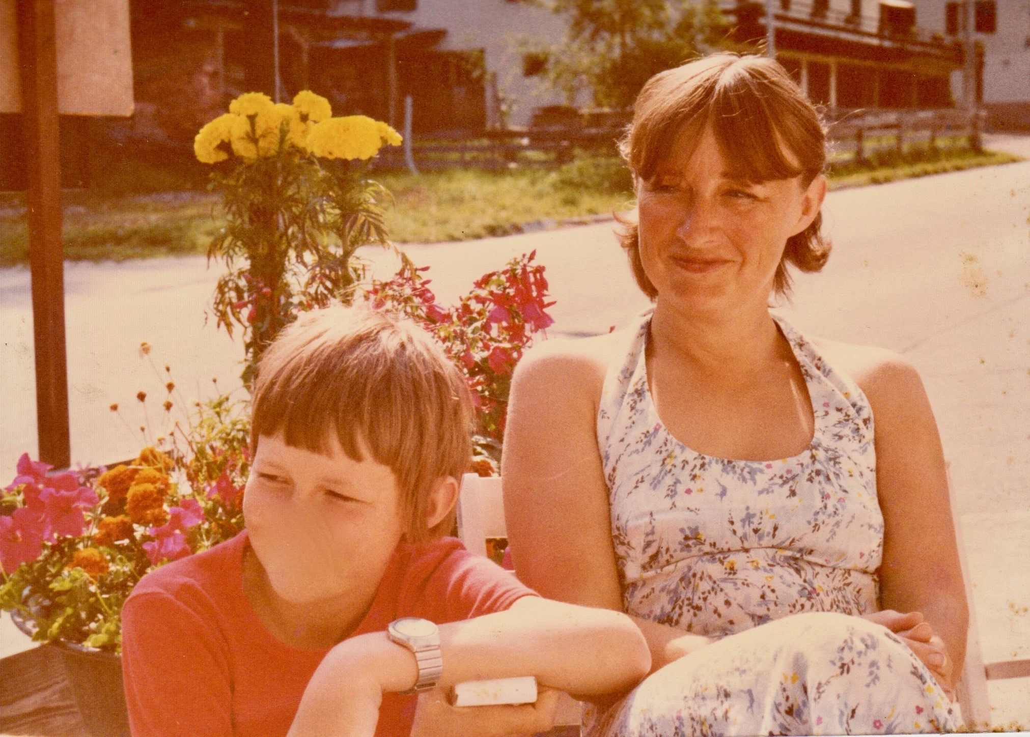 Family vacation in Tirol, Austria, without me in 1972