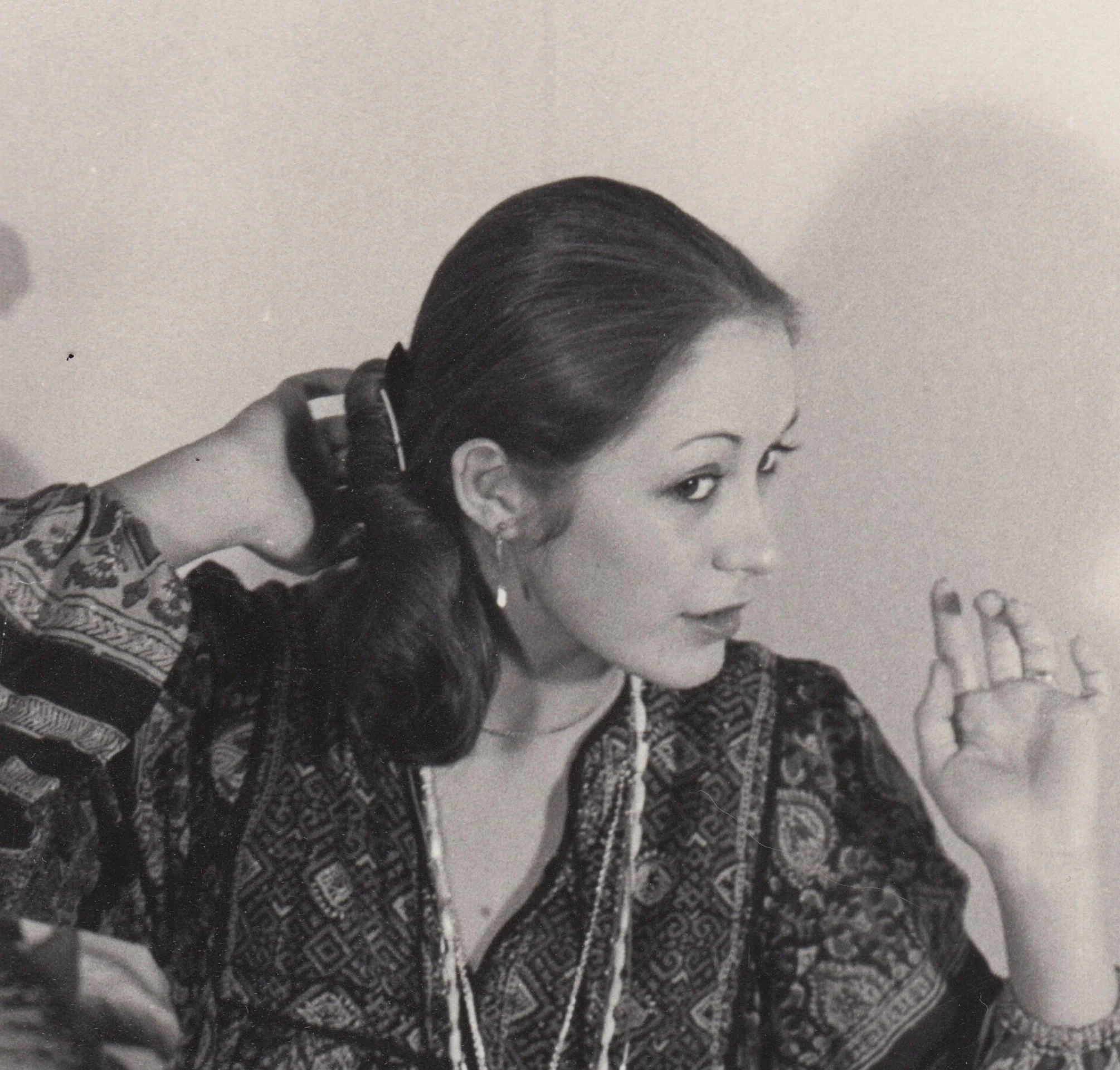 1979. Photoshoot for a hair salon at age 16. The 40-year old photographer proposed a threesome with his girlfriend, the make up artist on the shoot.