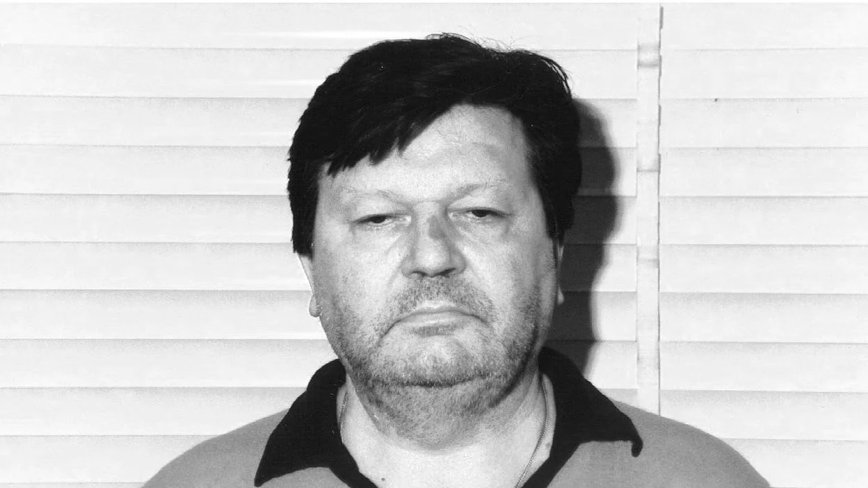 Mugshot of Michel Nihoul, aka Jean-Michel Nihoul, whom I knew as “Jean,” taken August 1996. Nihoul was the fourth defendant in the Dutroux case, which went to trial in 2004. Nihoul was found guilty by a majority of the jury for complicity in the kidnapping of the child victims in the case, which was his major charge. The verdict, however, required a larger majority of jury votes to pass. The decision was left to the judge, who declared Nihoul not guilty.