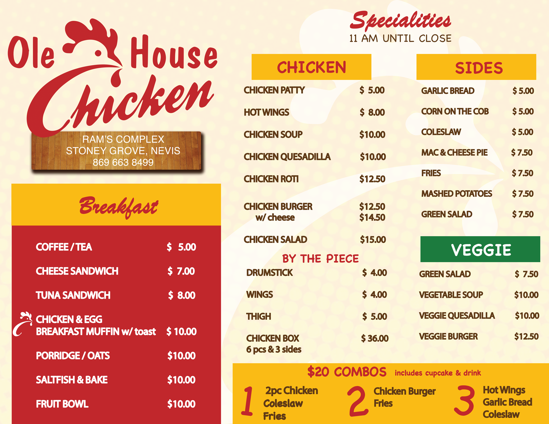 Menu Design