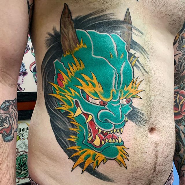 @schasemiller thanks for making the drive down from Montana to button this one up. Good to see you. #brandonlewismachines #heavydutytattoo #ogdenutah #ogdentattoo