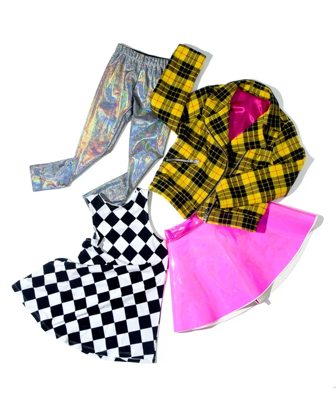 Clothing exclusive to the Tiny Bangs Kickstarter.