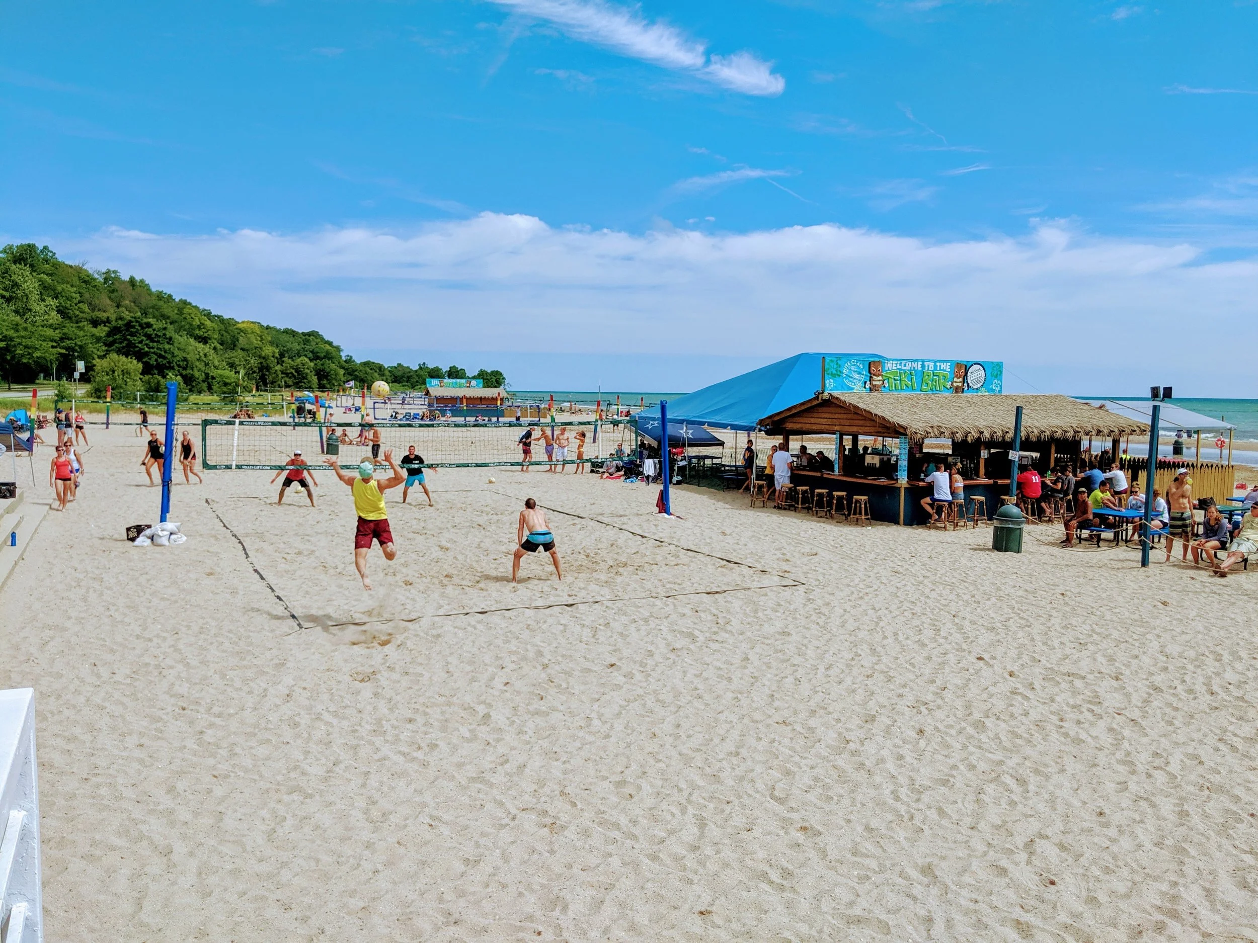 Summer Forever and Badger Region Beach Volleyball Championships at Bradford Beach