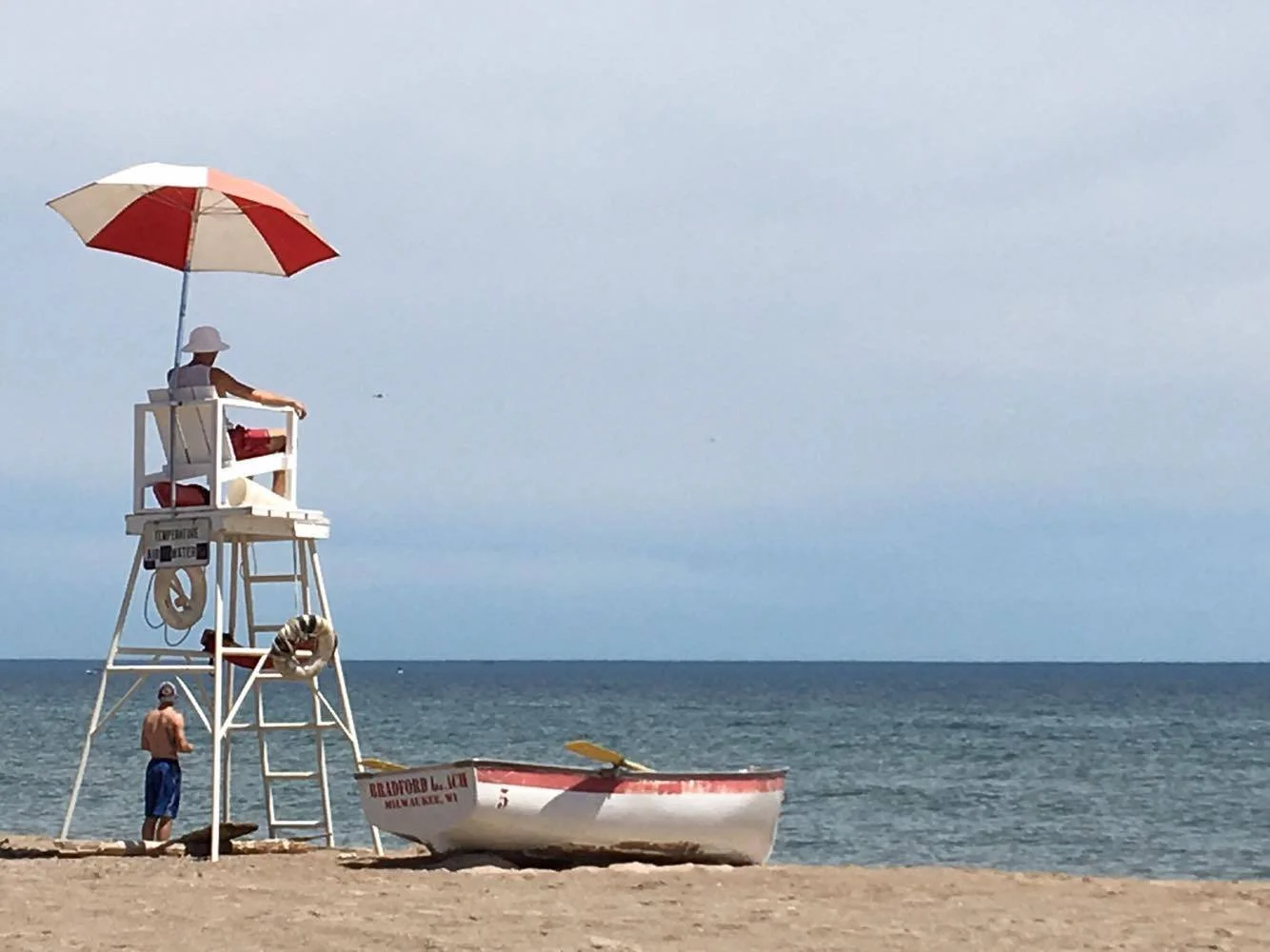 Bradford Beach lifeguard chair.jpg