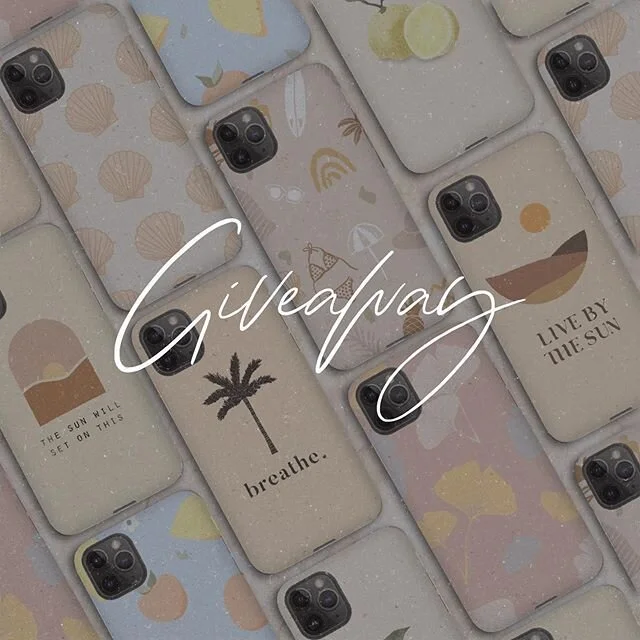 GIVEAWAY TIME 💫⁣
⁣
To celebrate hitting 1k followers (thanks love you guys) I am doing my first giveaway! ⁣
⁣
The winner will receive a phone case for themselves and a friend, with their choice of one of my designs on it. ⁣
⁣
To enter: ⁣
✨ Follow @a