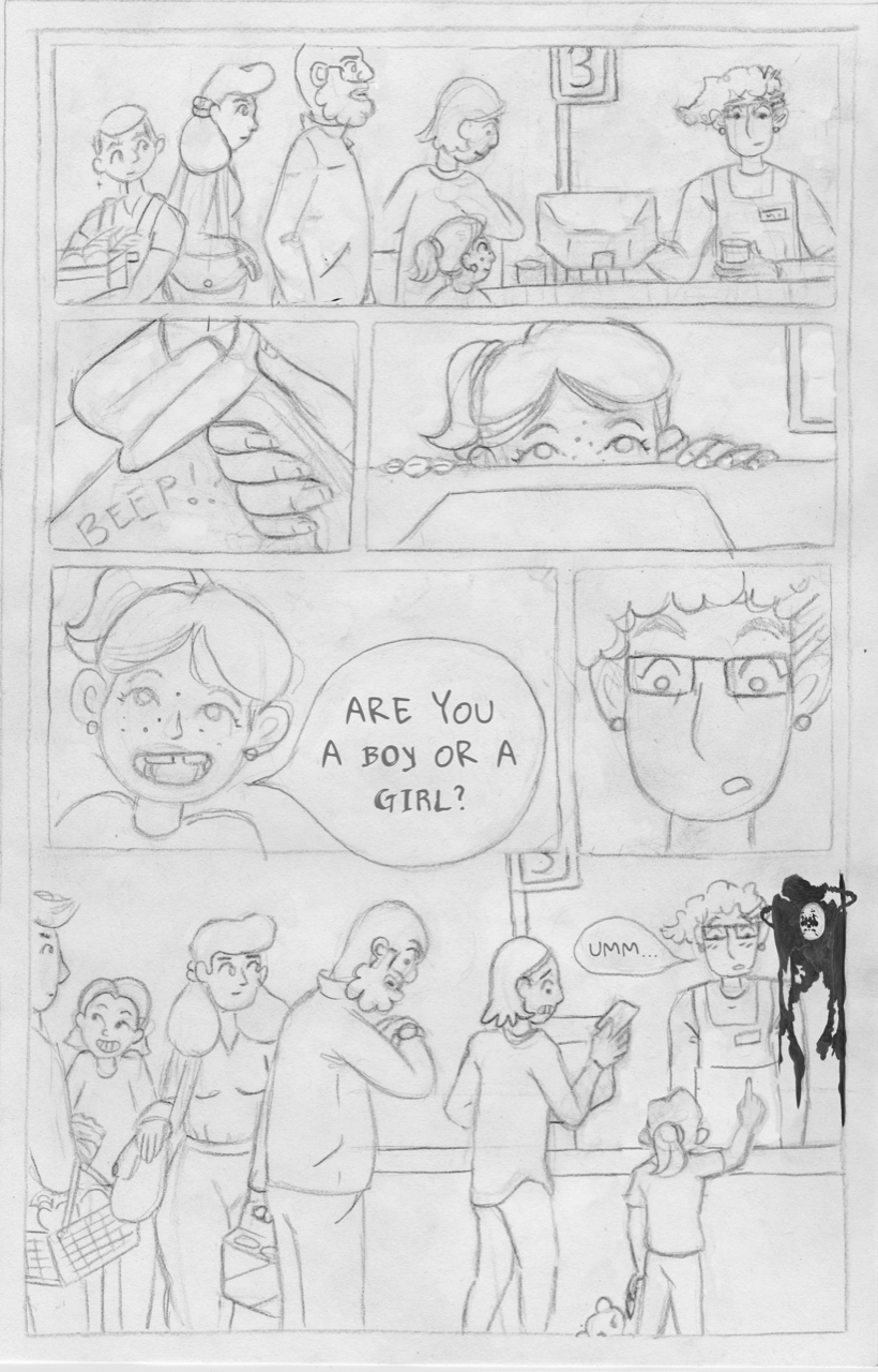 Work-in-progress page from the Gaining STEAM! project