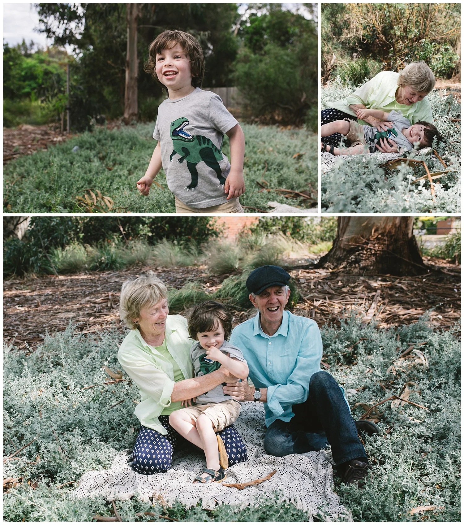 melbourne grandparents photography session at the park 