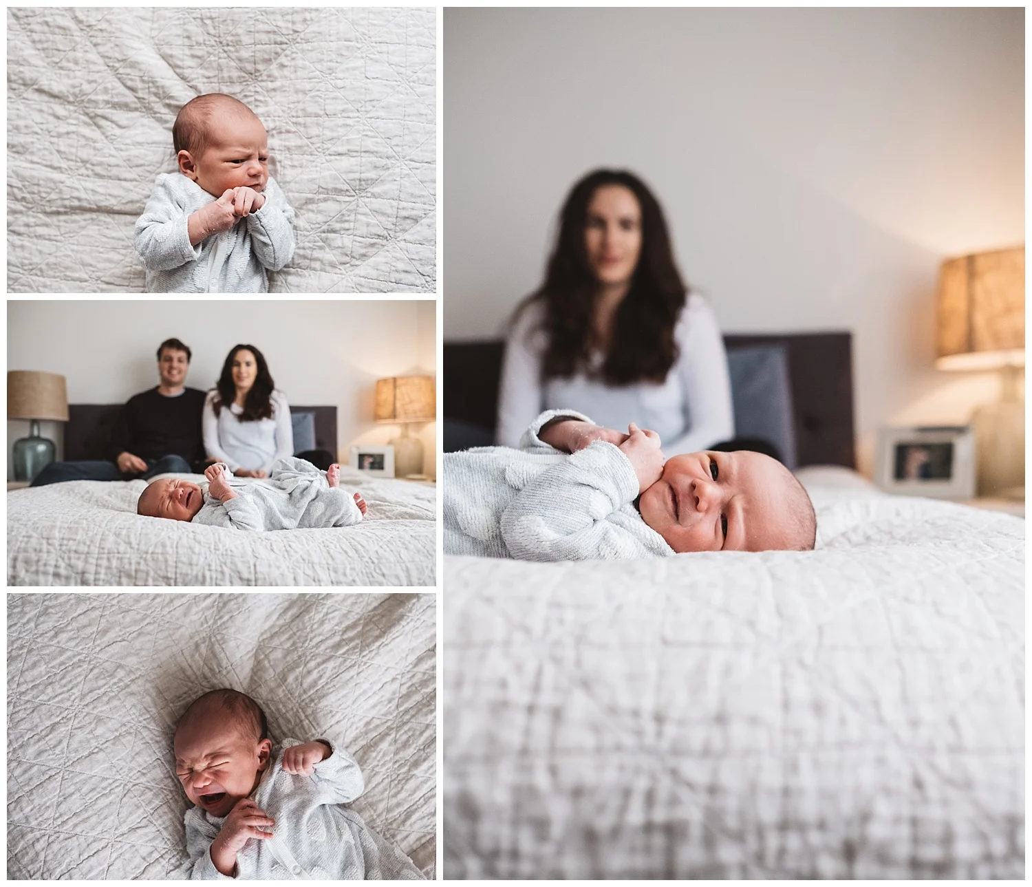 genuine emotions and newborn photos in malvern