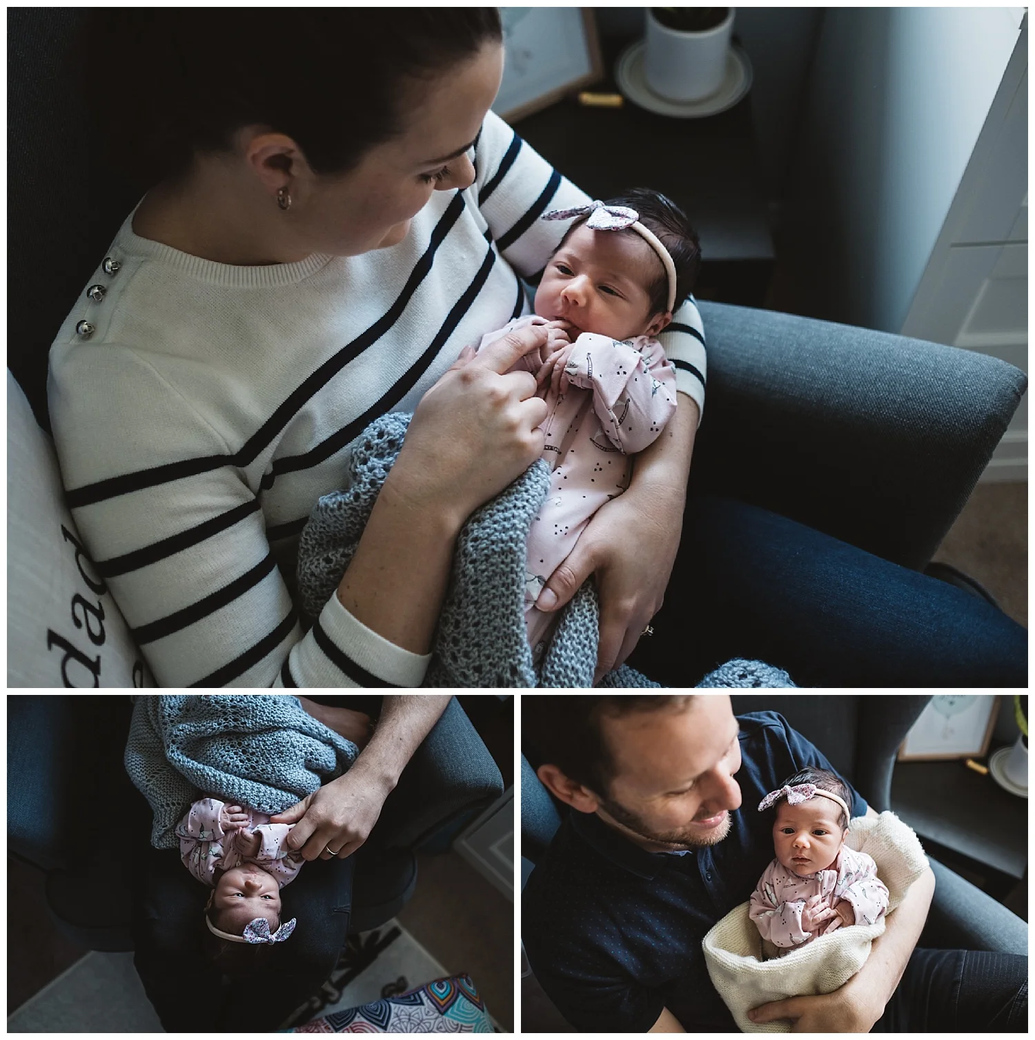 Newborn and family portraits in Glen Waverly