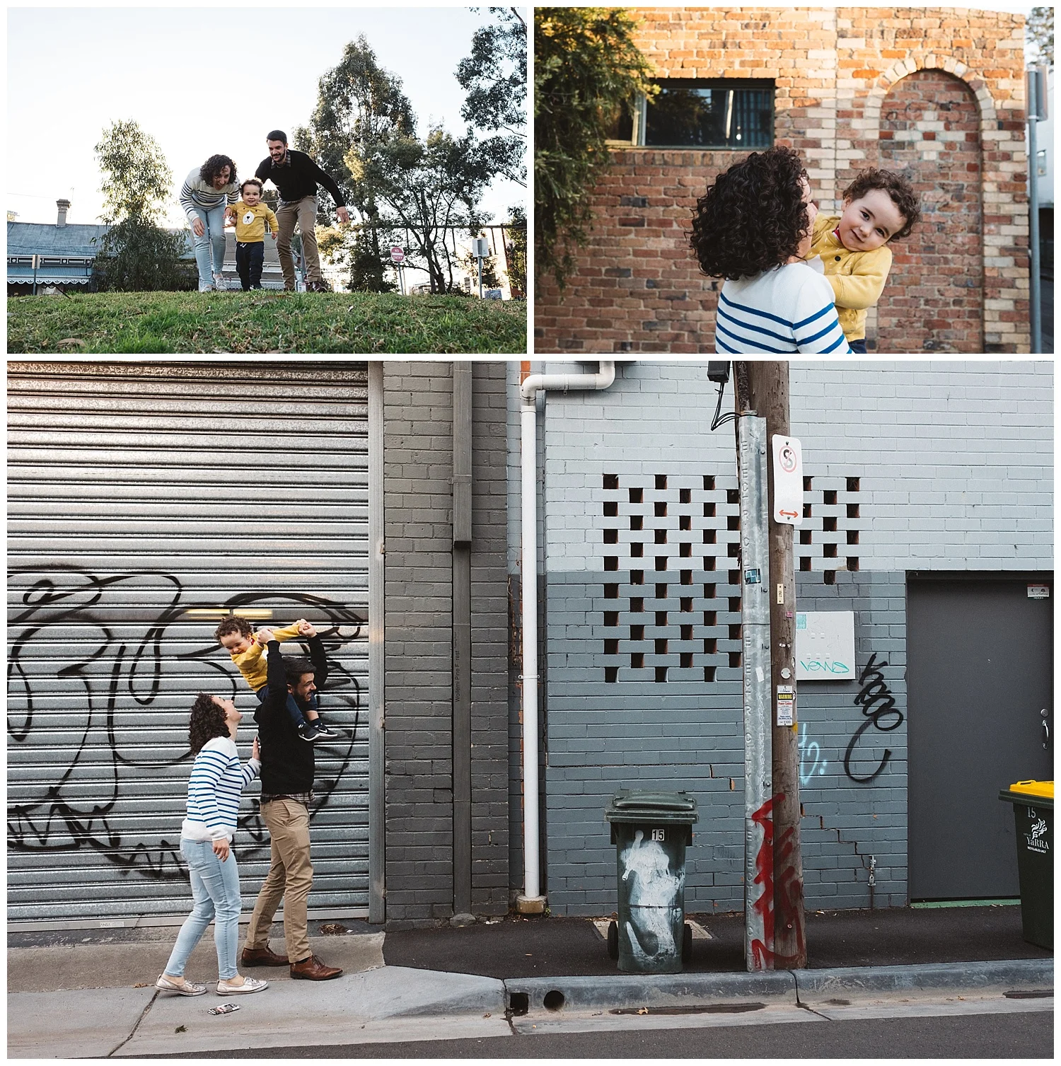 outdoor photos of families having fun and enjoying the afternoon