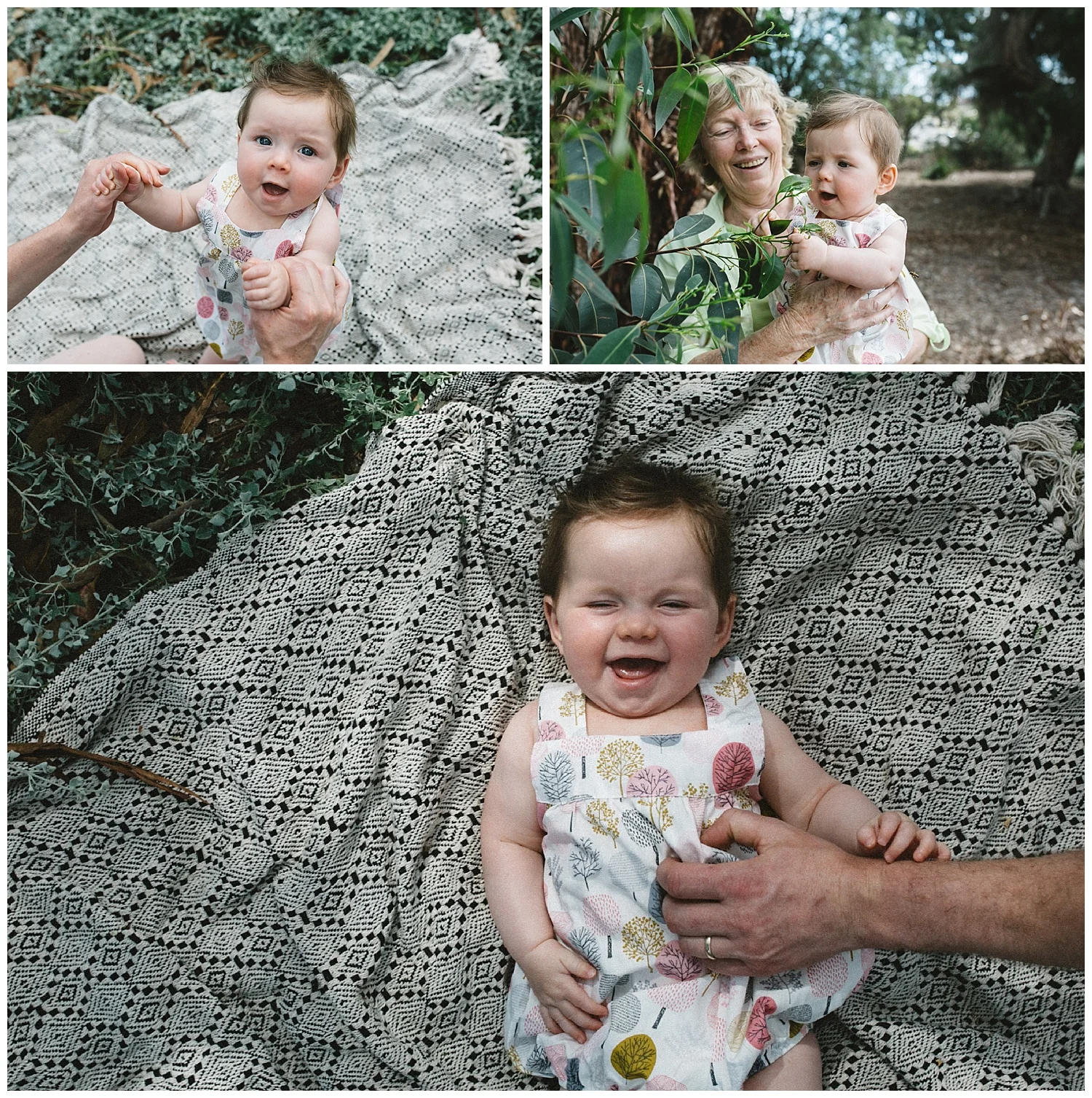 Family portraits and fun outdoors for families in elwood and Saint Kilda on hot summer days