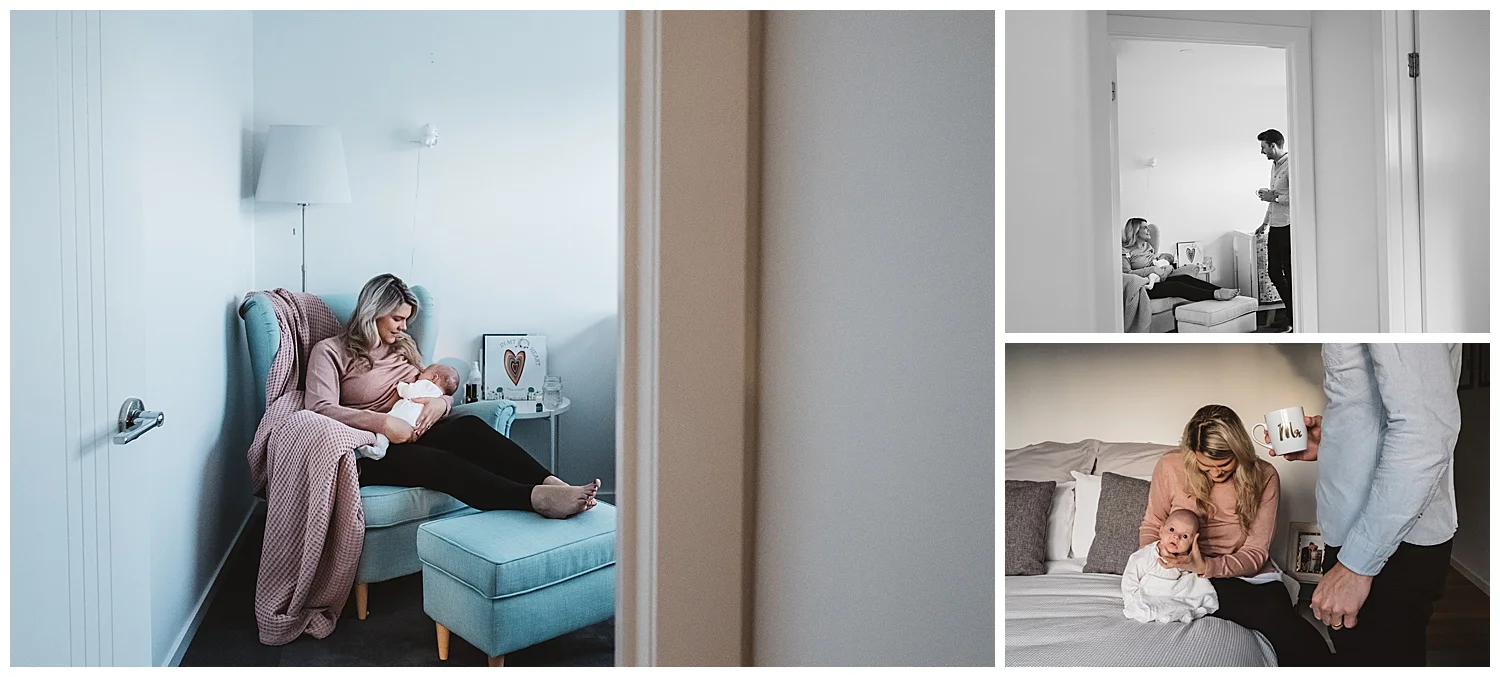 Hampton family portraits and newborn photos