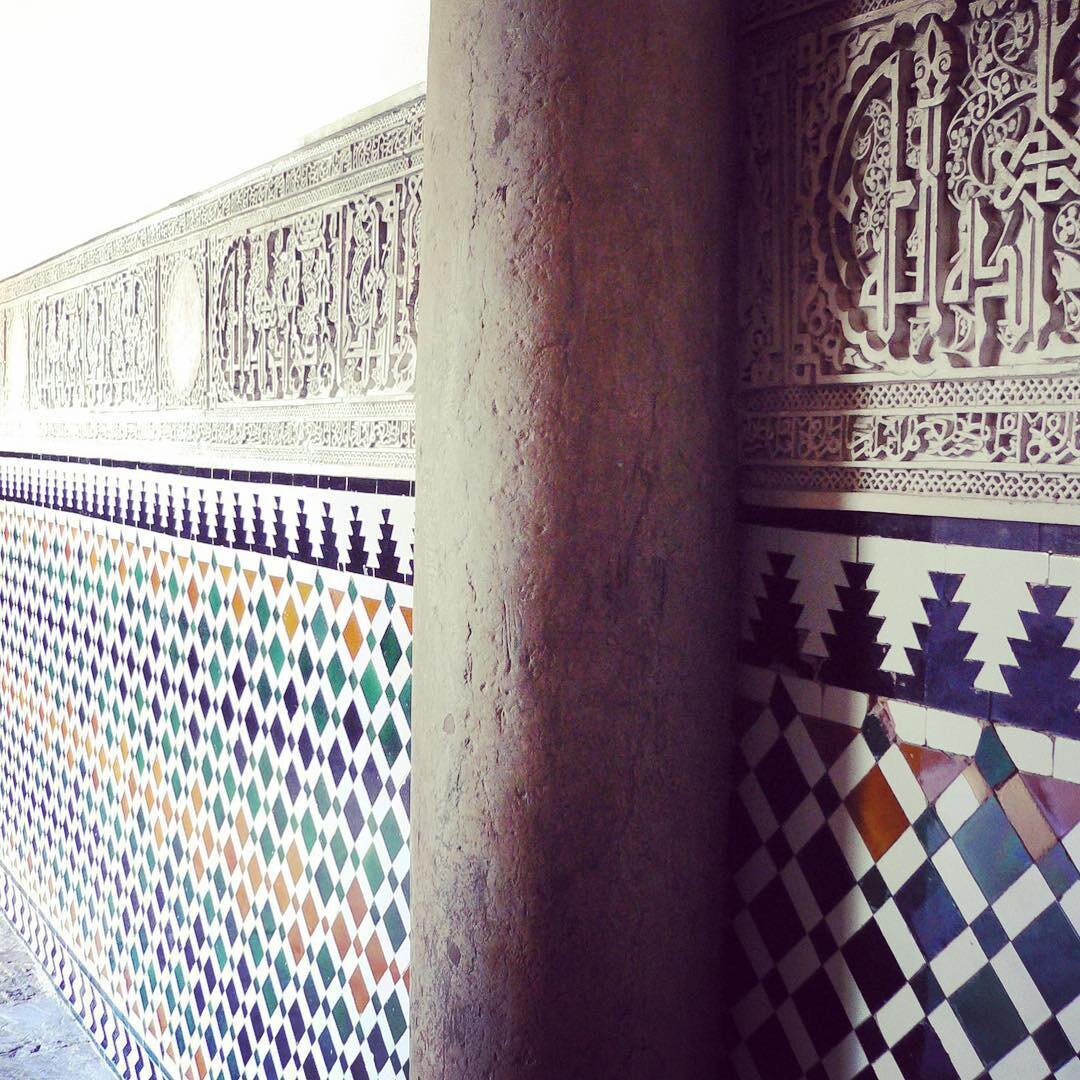 Mosaic tile at the Alc&aacute;zar of Seville #alcazar #seville #tiles