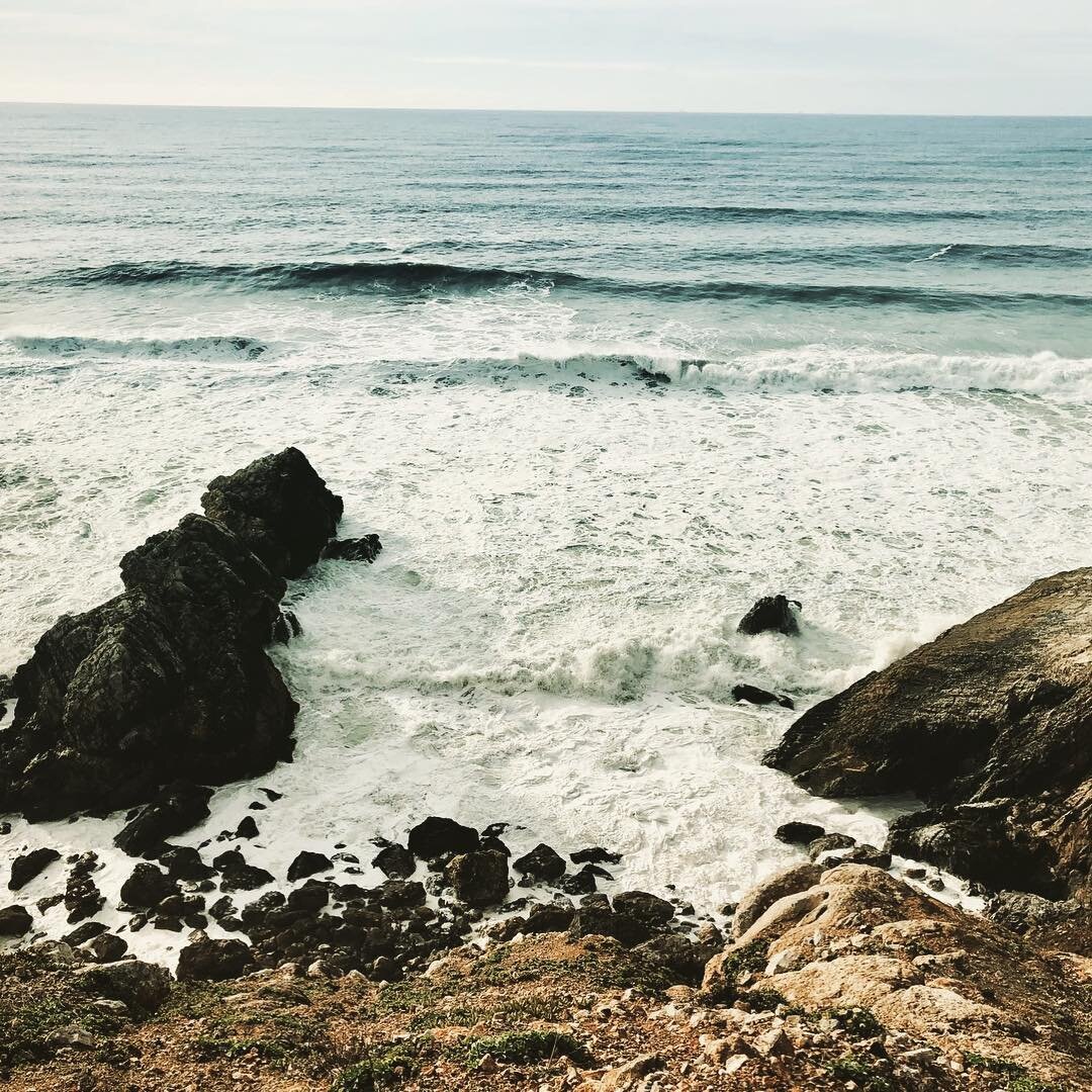 New Year meanderings at Rockaway Beach #outdoors #beach #waves #hiking #coastal #westcoast #california