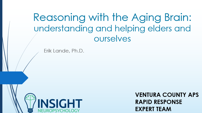 Reasoning with the Aging Brain