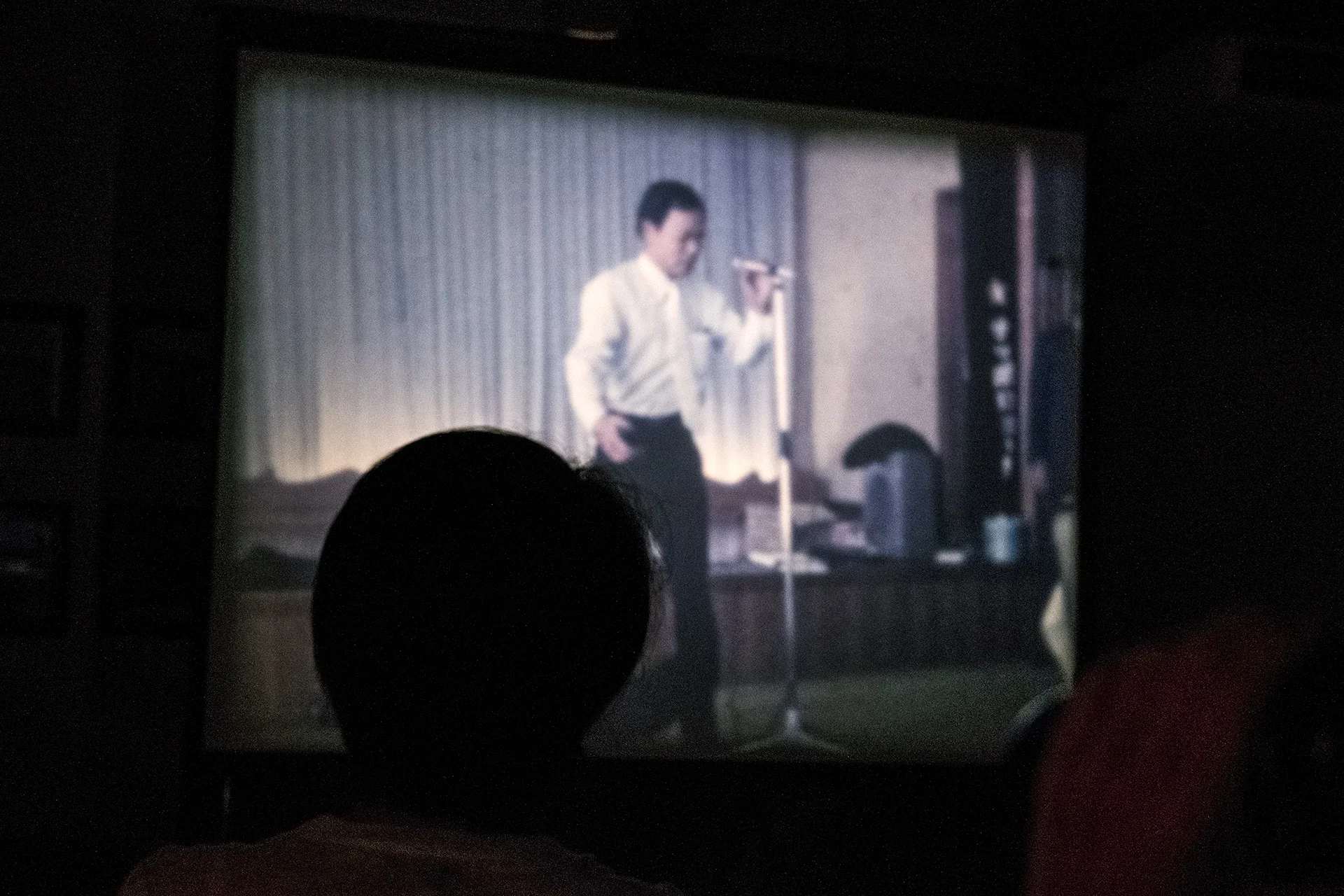 Someone was singing in a wedding ceremony. Home Video Day screening in Itoshima, Fukuoka