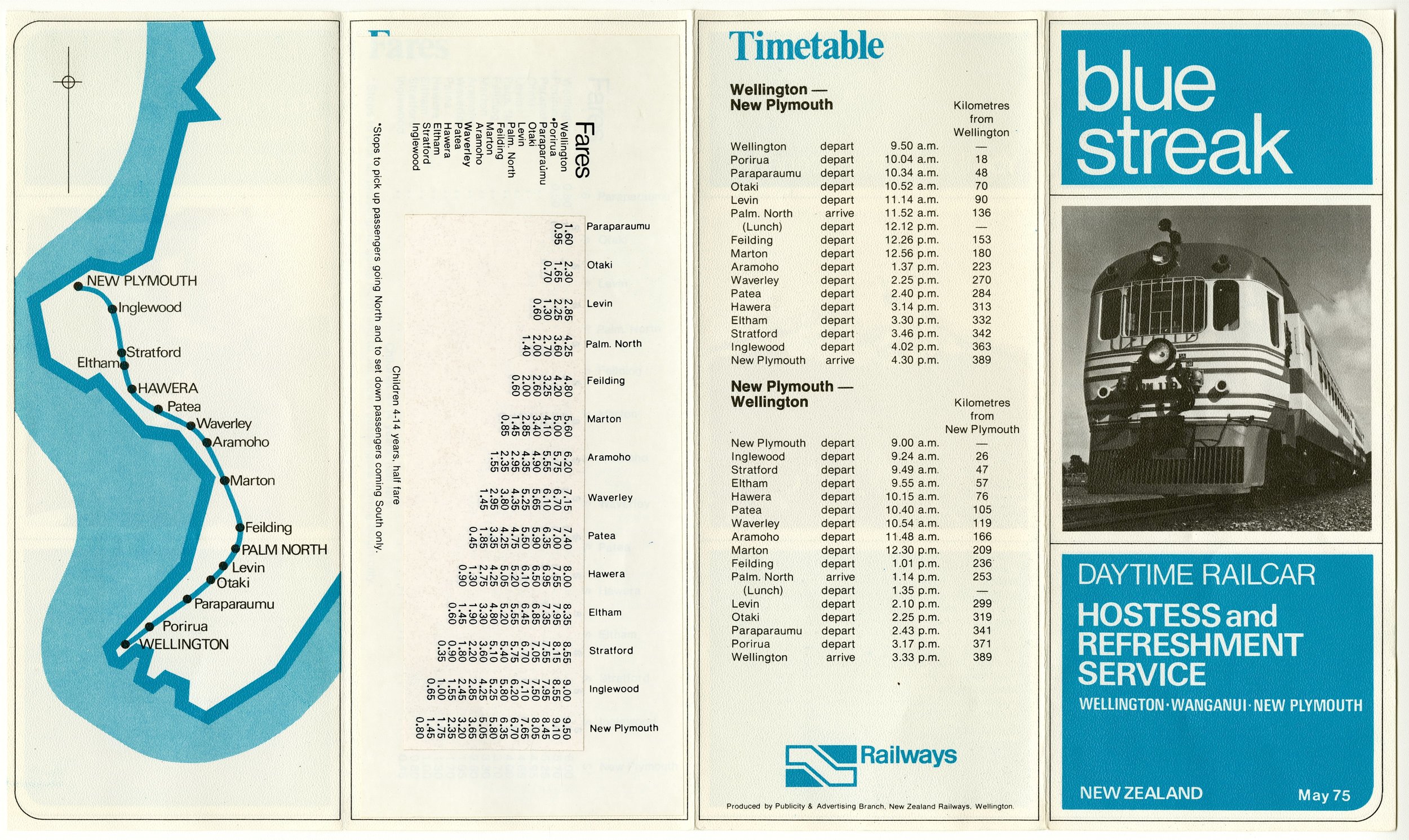 Blue Streak Pamphlet 1975 - Hocken Collections