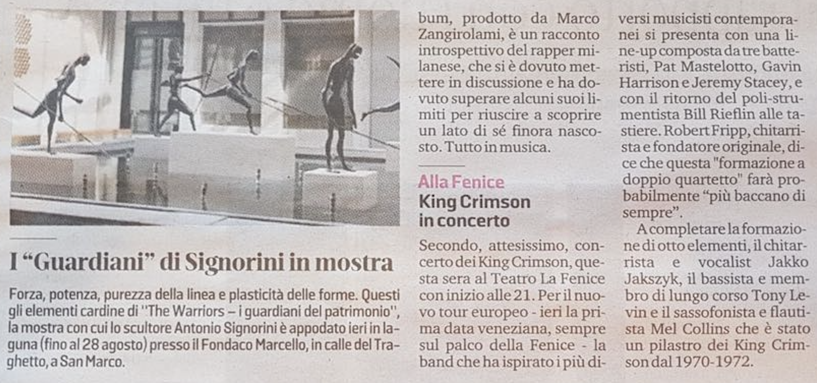 Gazzettino nuova Venezia 