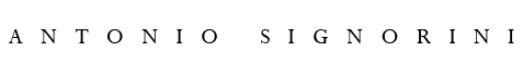 A N T O N I O    S I G N O R I N I 